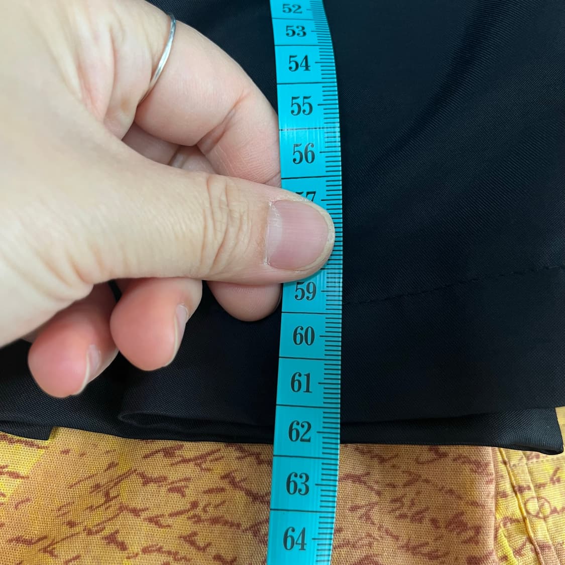 오즈세컨 블랙 카고 랩 스커트 치마 44 상품이미지6