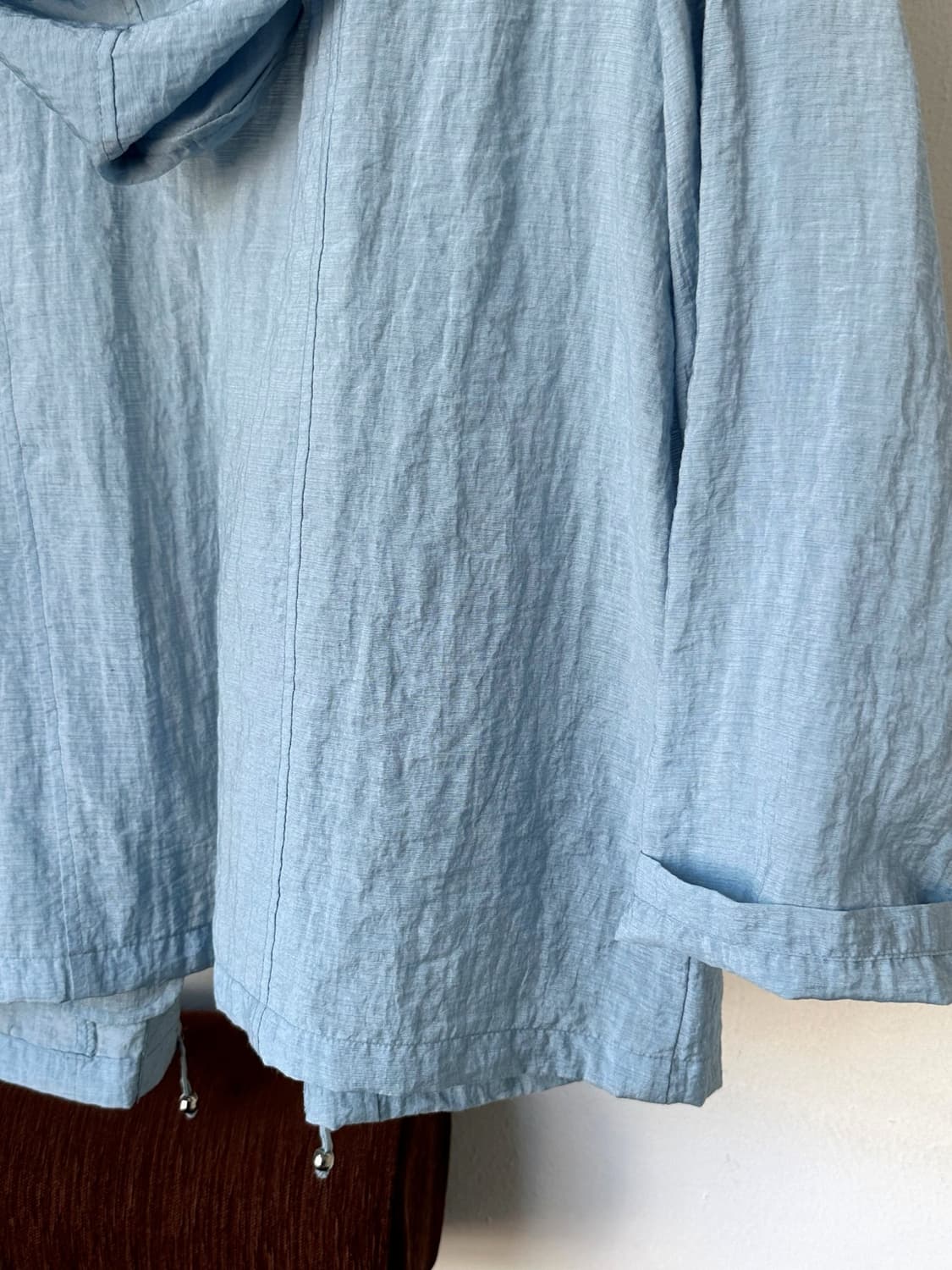 Rayon nylon blend volume easy jacket 상품이미지7