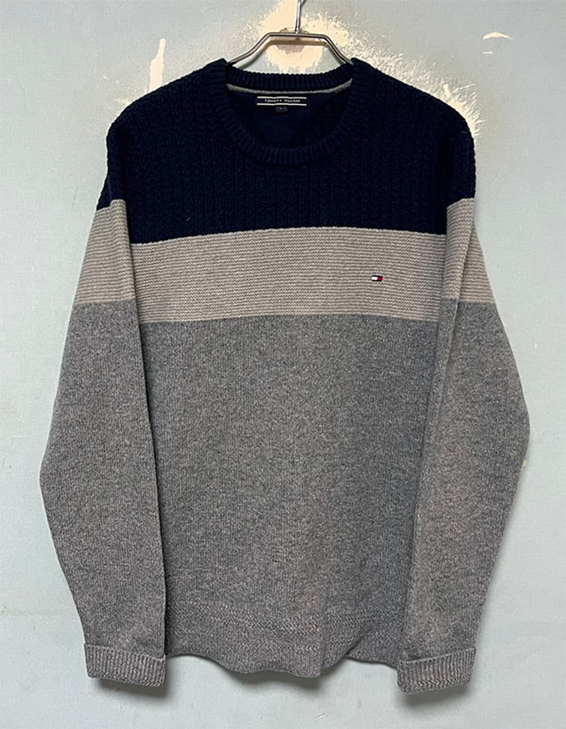 타미힐피거 남자 울 니트 캐주얼 겨울 L 100 상품이미지1