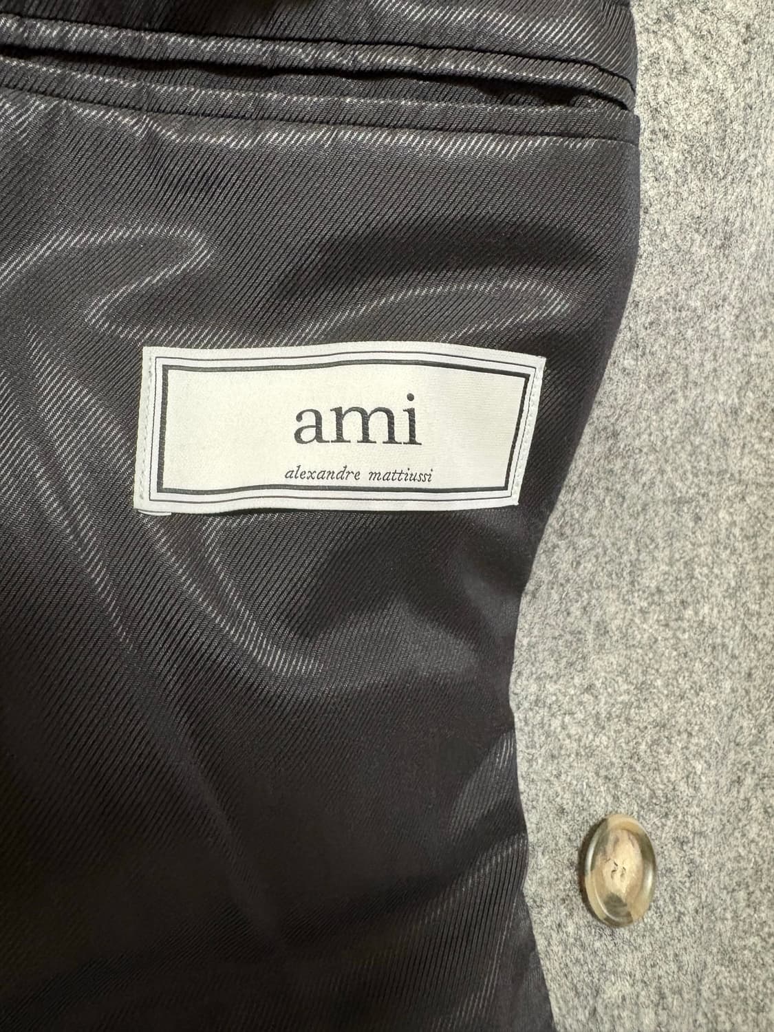 Ami 더블 울코트 52 (XL) 상품이미지5