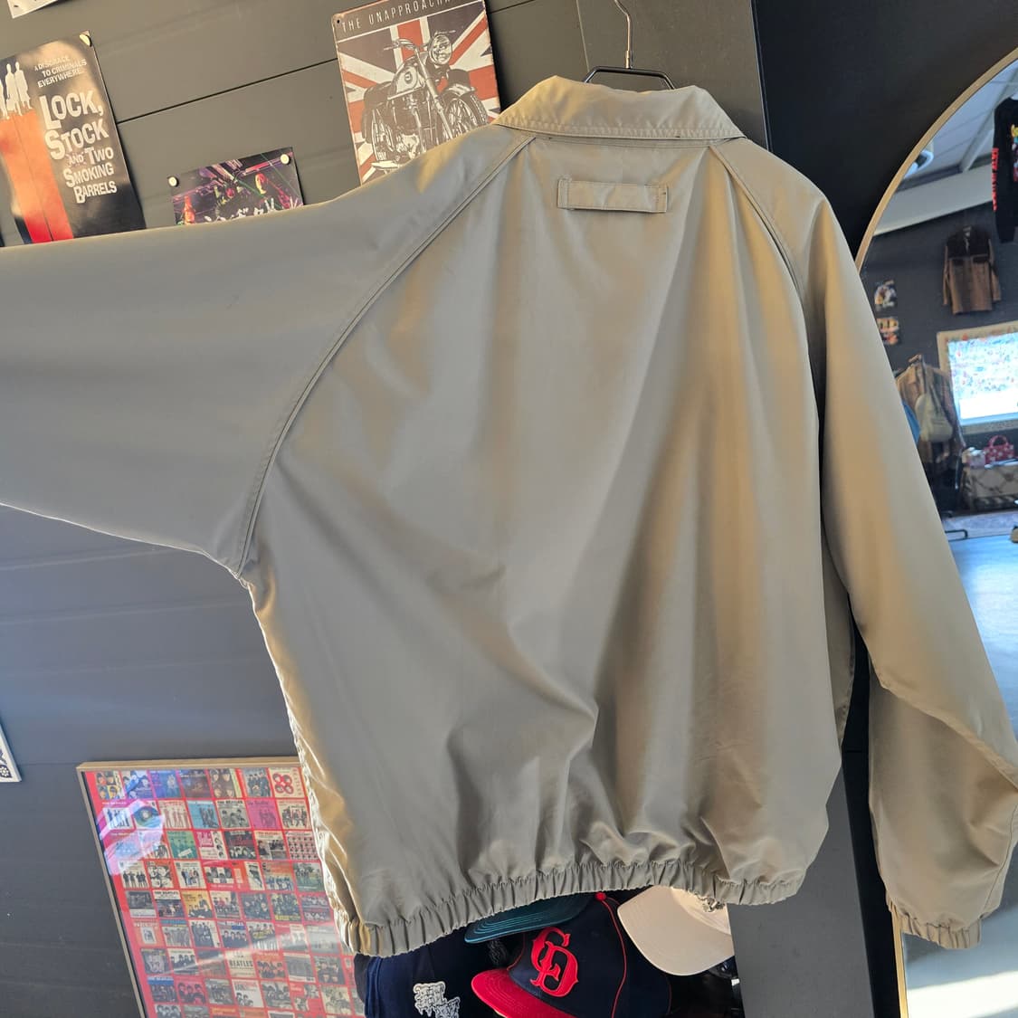  우드레이크 빈티지 블루종 자켓 베이지 상품이미지7