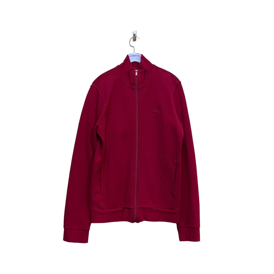 라코스테 레드 집업 상품이미지1