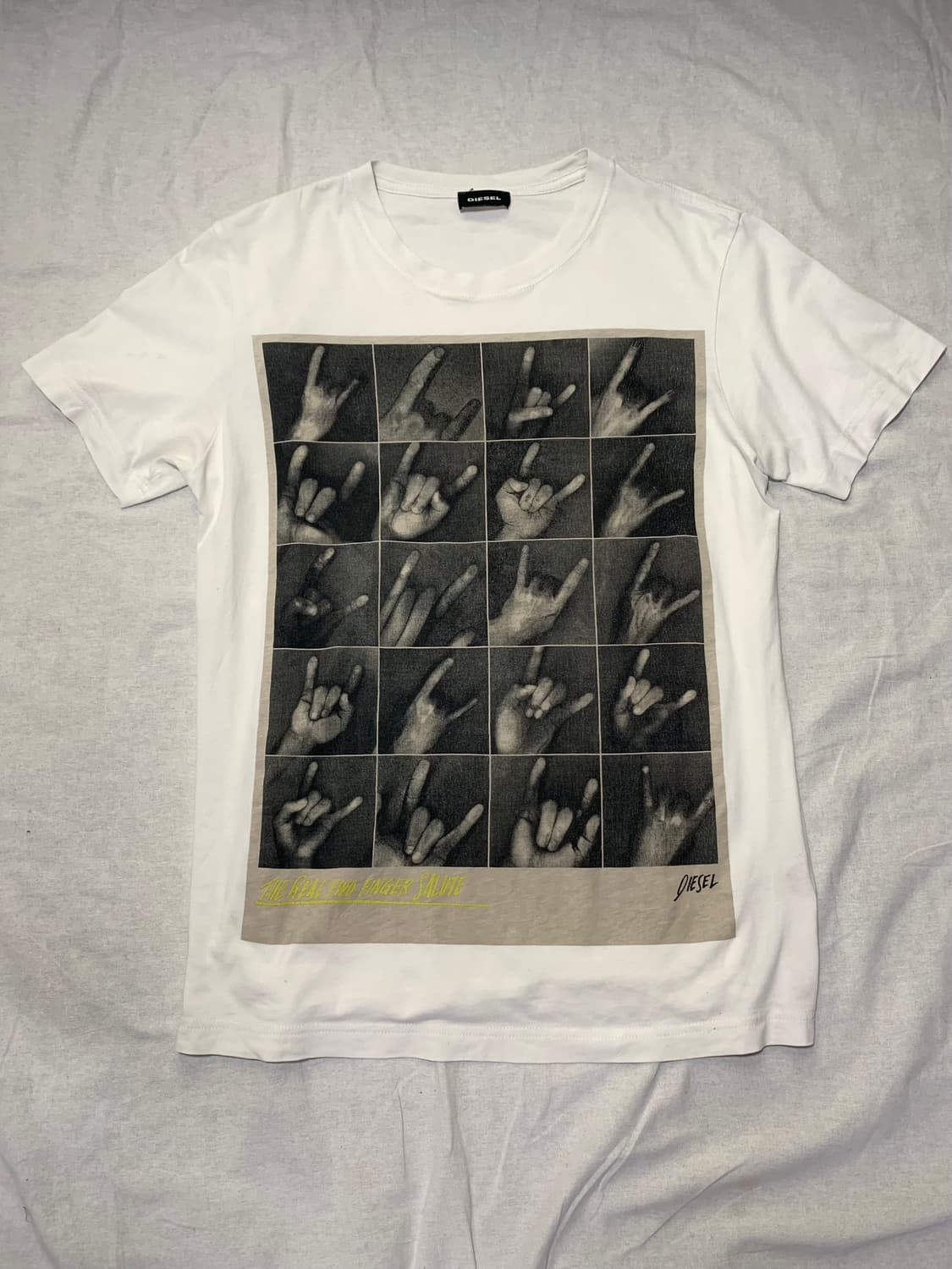 Diesel rock hands sign t-shirt 상품이미지2