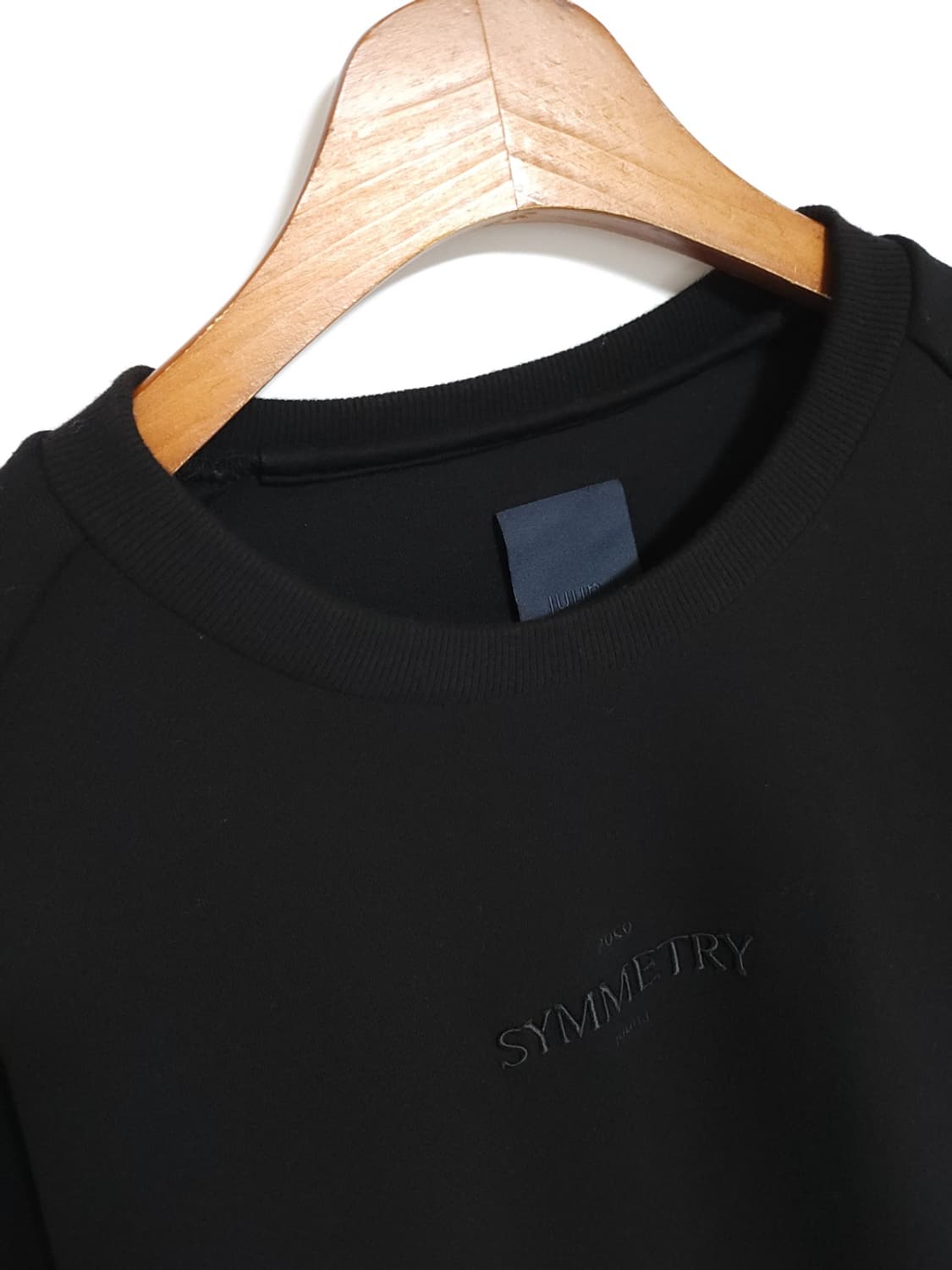 44 준지 블랙 서퍼 남성 오버핏 맨투맨 JC0241P205 상품이미지4