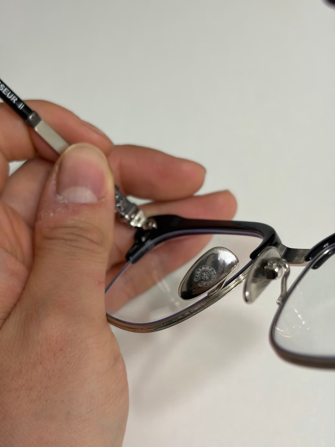 크롬하츠 보넨노이슈어2 블랙 / 실버 상품이미지8