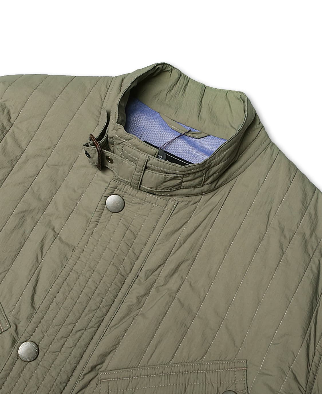 폴 스미스 [Paul Smith] 런던 럭셔리 카키 퀼티드 벨트 자켓 상품이미지2