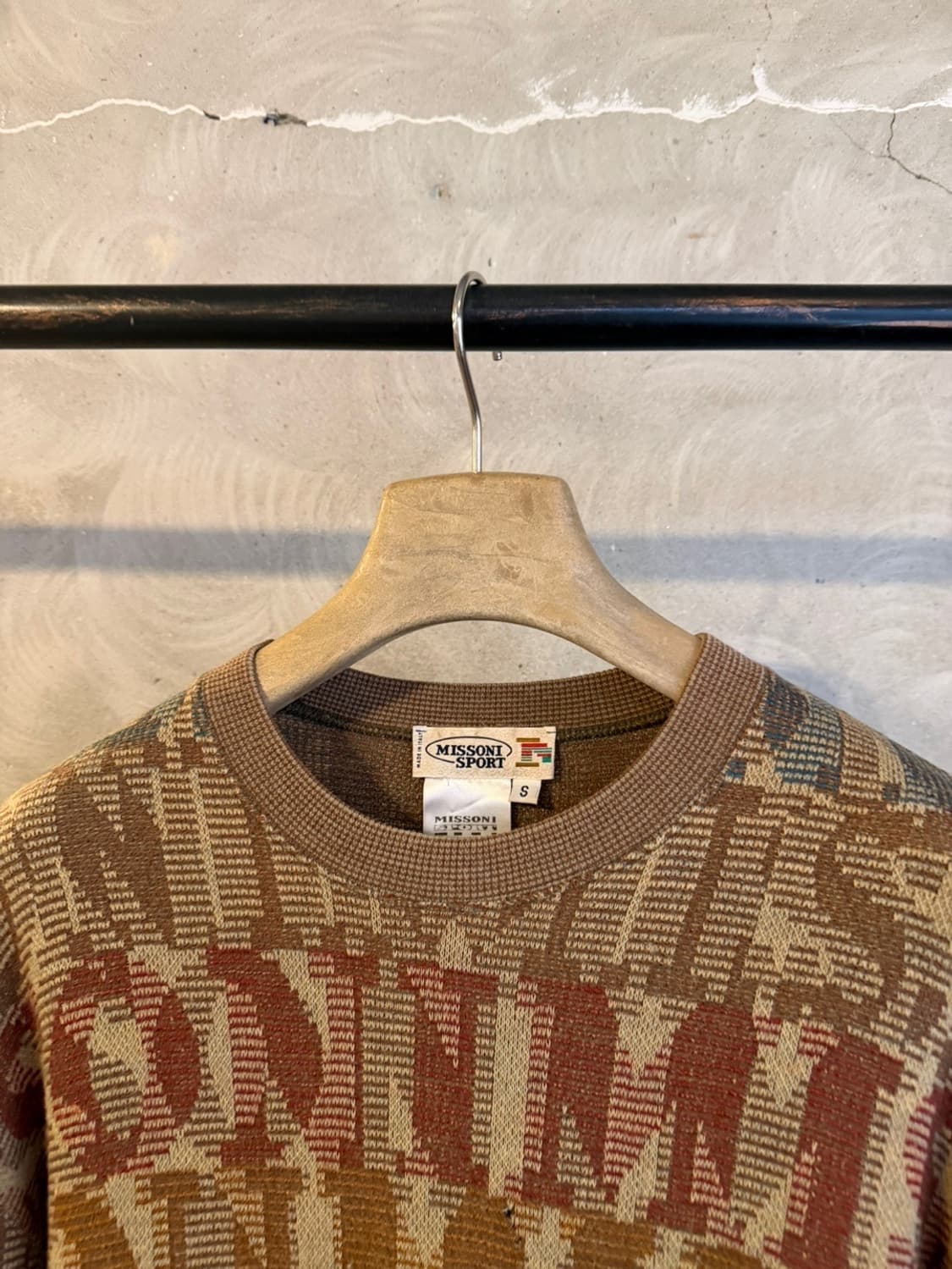 미쏘니 니트 남성100-105 상품이미지2