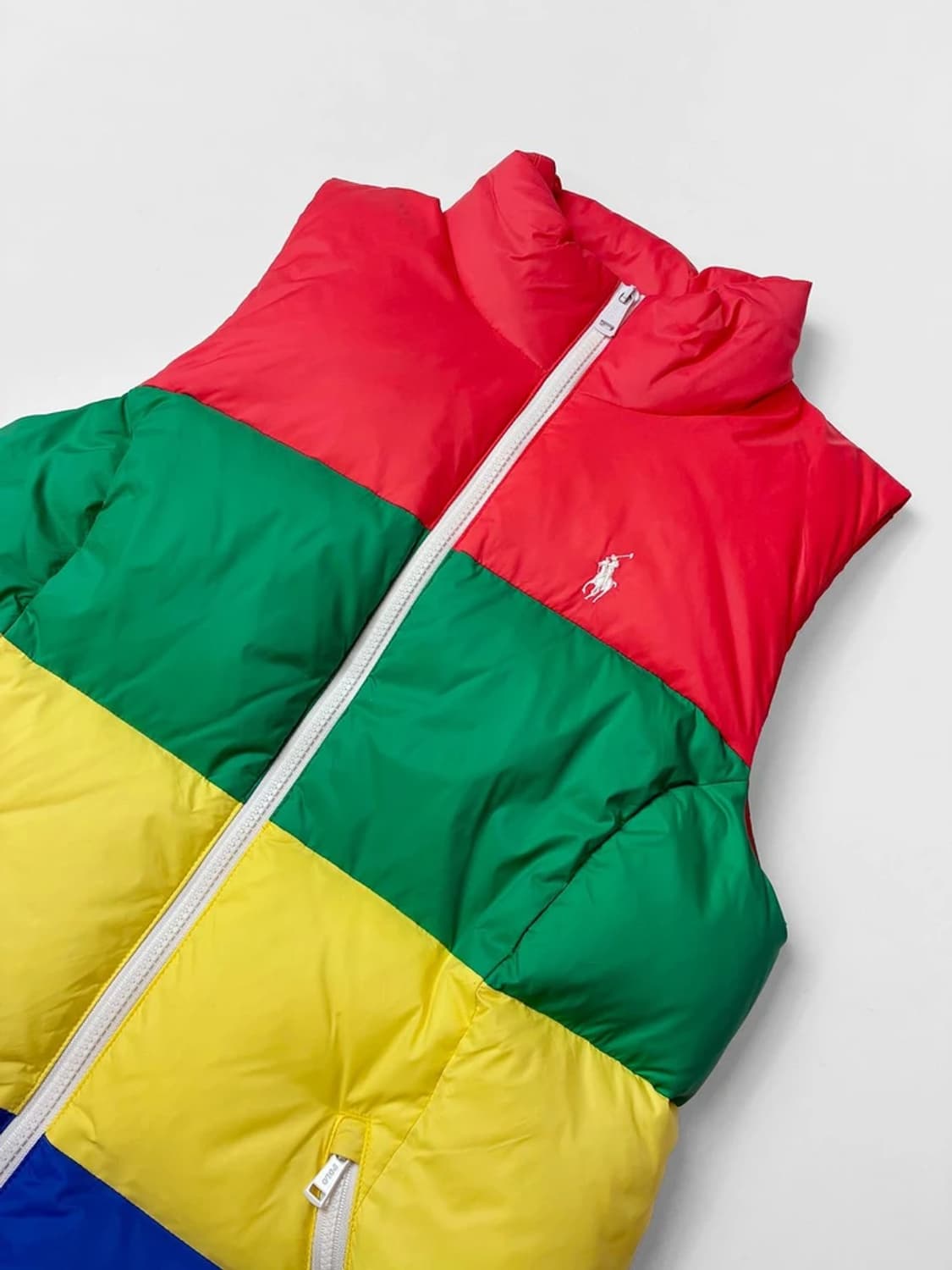폴로 랄프로렌 컬러 블록 덕다운 패딩 조끼 PN5397 상품이미지2