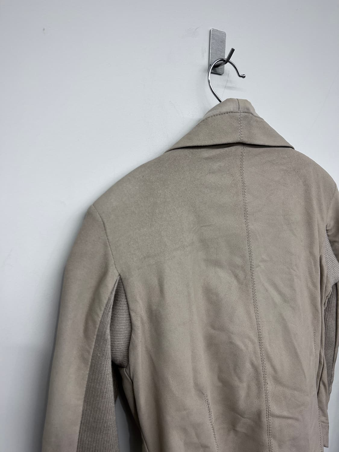 Mercurylux 고트스킨 투웨이 하이넥 자켓 상품이미지8