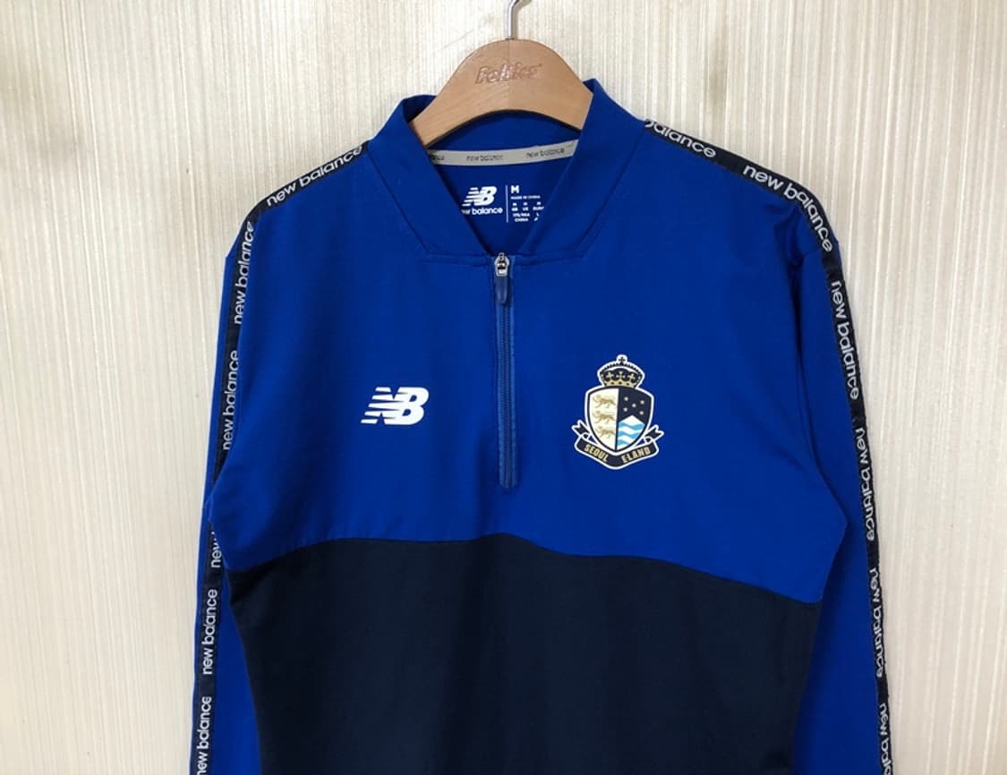 뉴발란스 서울이랜드FC U-18 선수실착 트레이닝탑 M(100) 상품이미지6