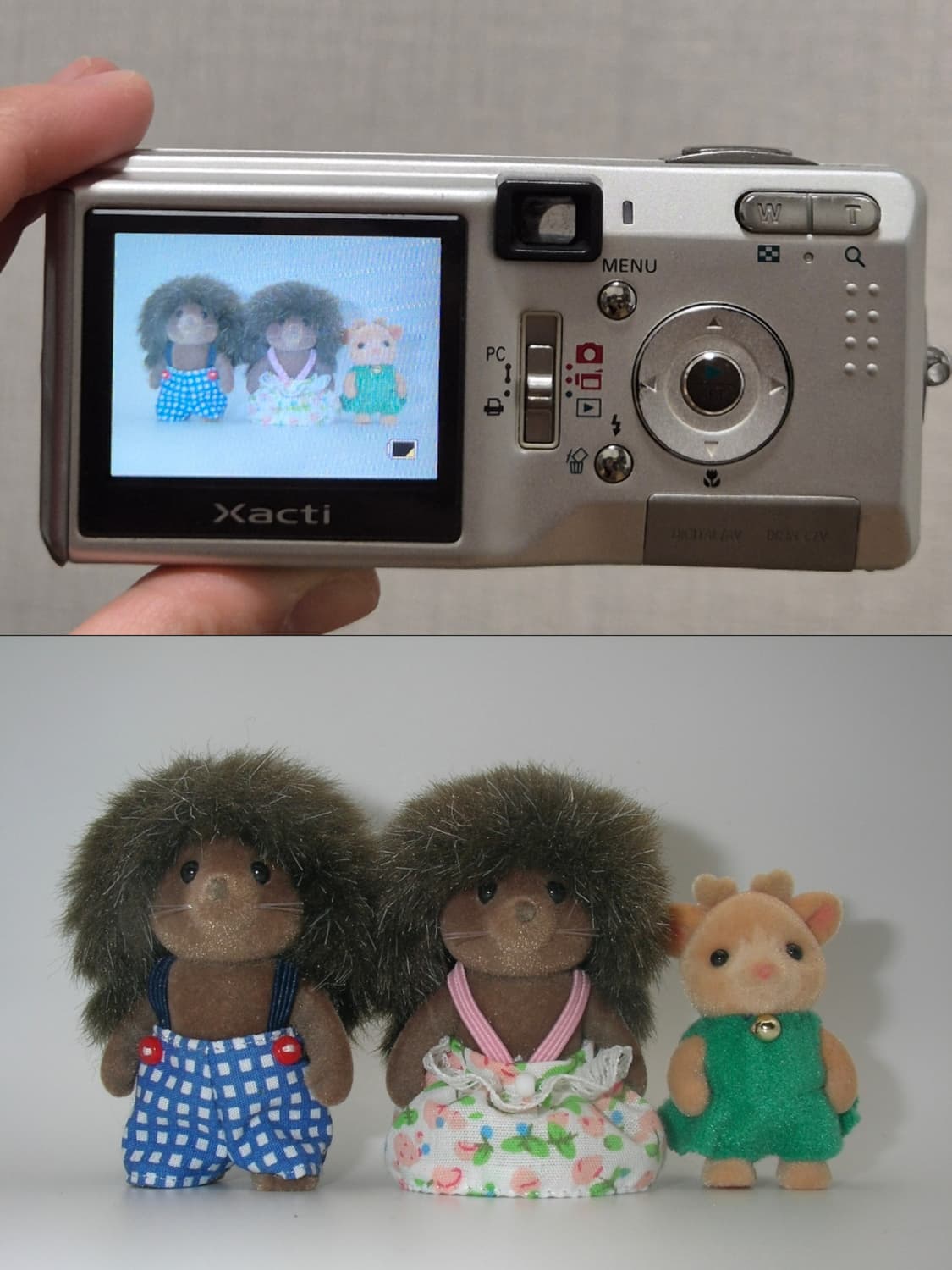 풀박🤍🩷🩵SANYO Xacti J4 실버✨ 슬라이드 램프 💫 상품이미지4