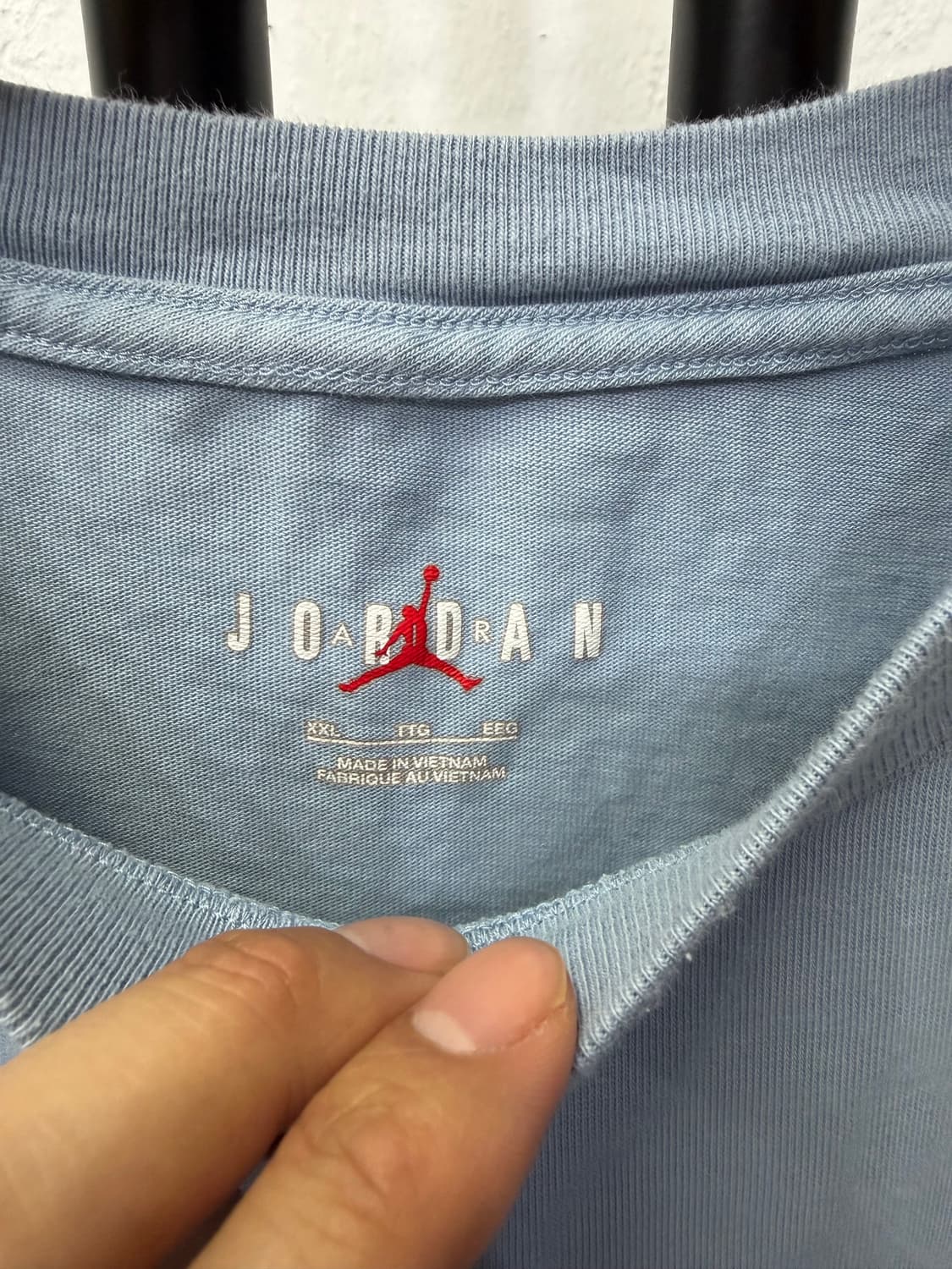 정품) 나이키 조던 자수로고 반팔티 XXL 상품이미지6