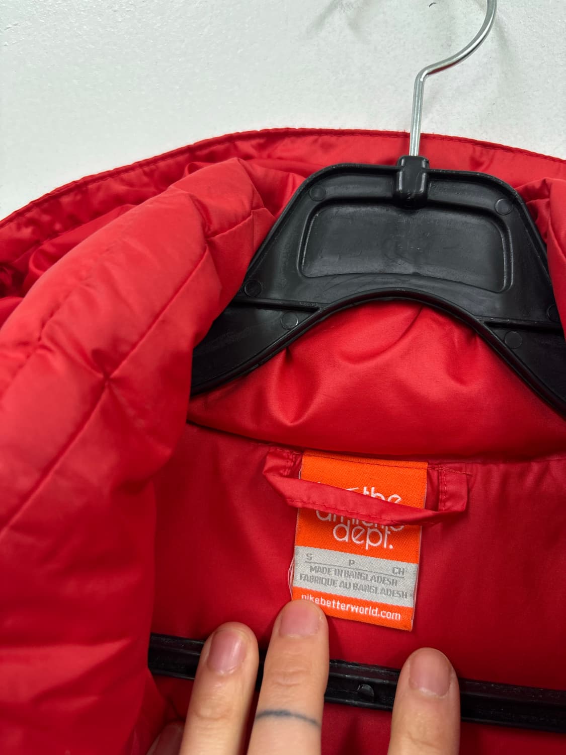 나이키 우먼 후드탈착 다운패딩 상품이미지6