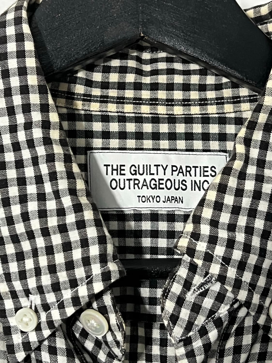 와코마리아 FTL 체크셔츠 상품이미지5