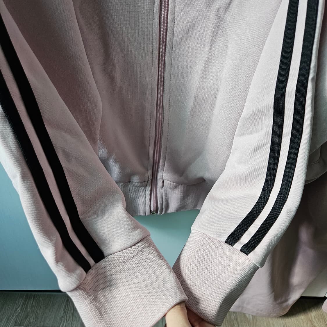 널디 트레이닝 세트 트랙탑 져지 팬츠 셋업 핑크 M 상품이미지3