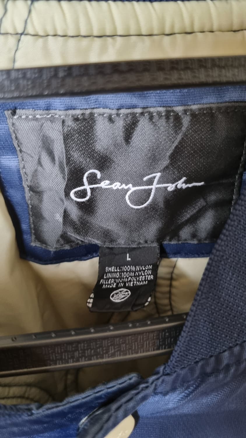Sean John 빈티지 스타디움 점퍼 L 네이비 배색 2000 힙합패션 상품이미지2