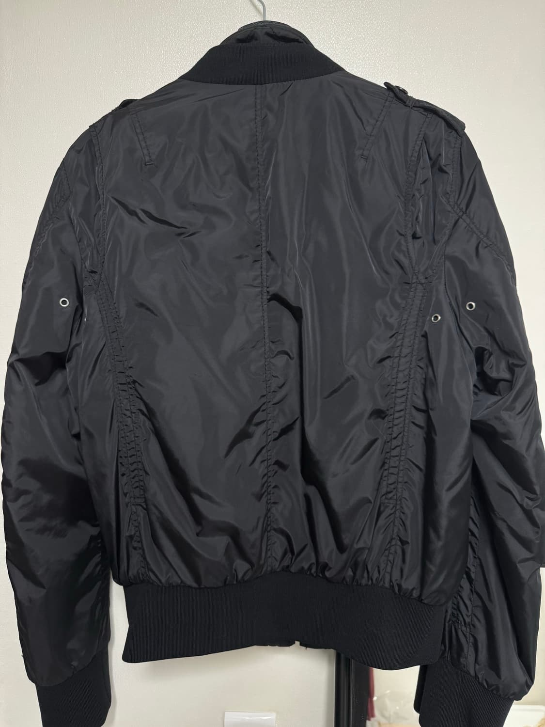 닐바렛 더블 레이어드 봄버 상품이미지4