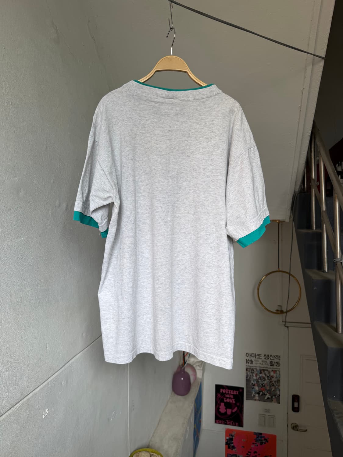 MADE IN USA 90's 빈티지 나비 티셔츠 상품이미지5