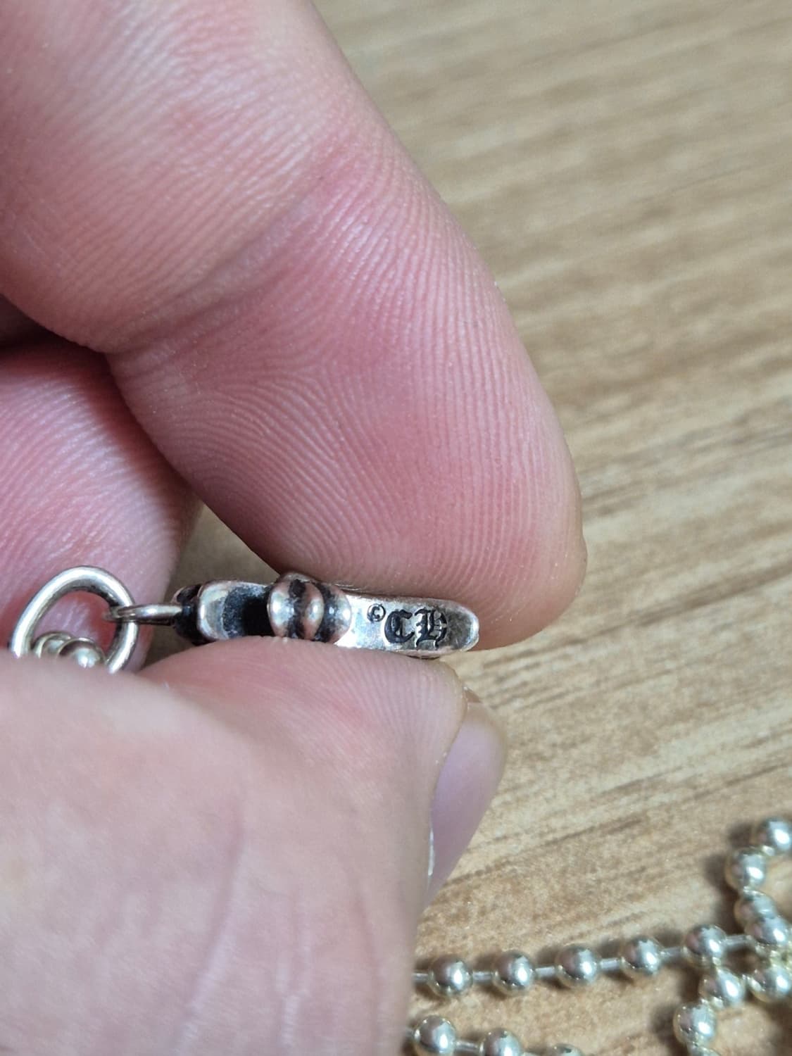 [Os] 크롬하츠 베이비펫 사파이어 파베 오리지널 상품이미지6