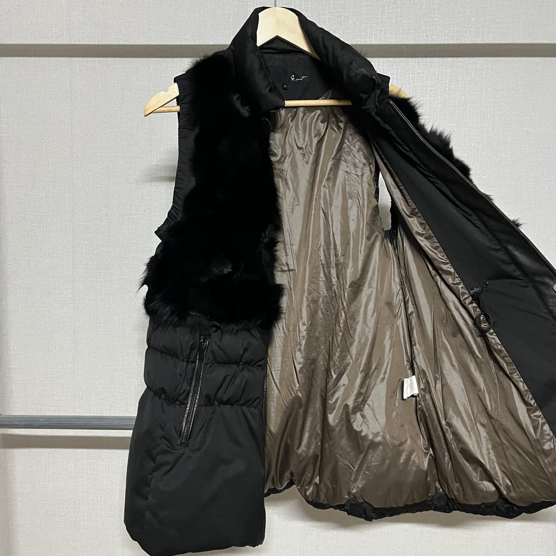 폭스털 패딩 조끼 66 상품이미지9