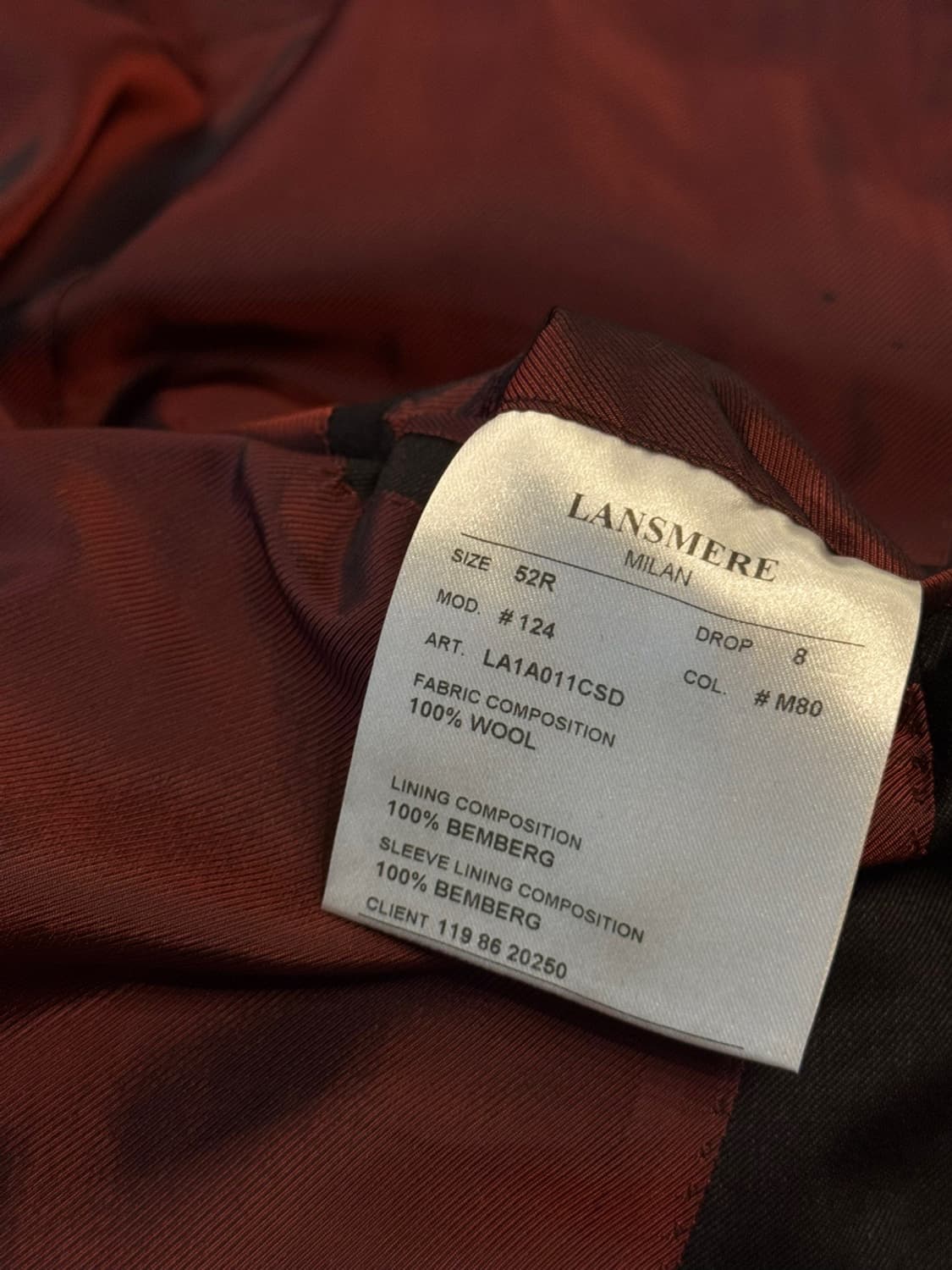 란스미어 테일러드 자켓 105 상품이미지10