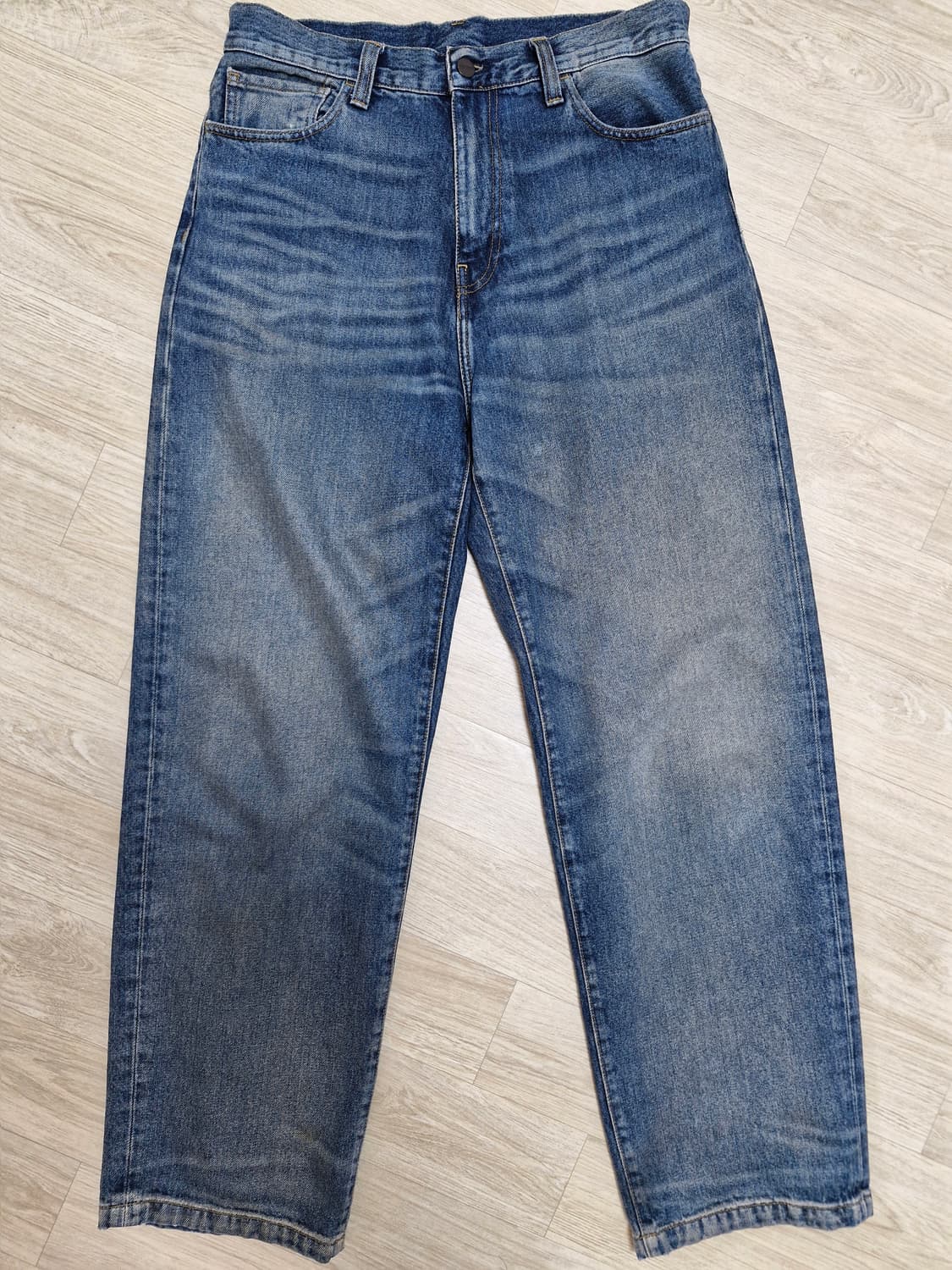 칼하트윕 랜드 팬츠 원 유즈드 블루 30사이즈 판매합니다 상품이미지2