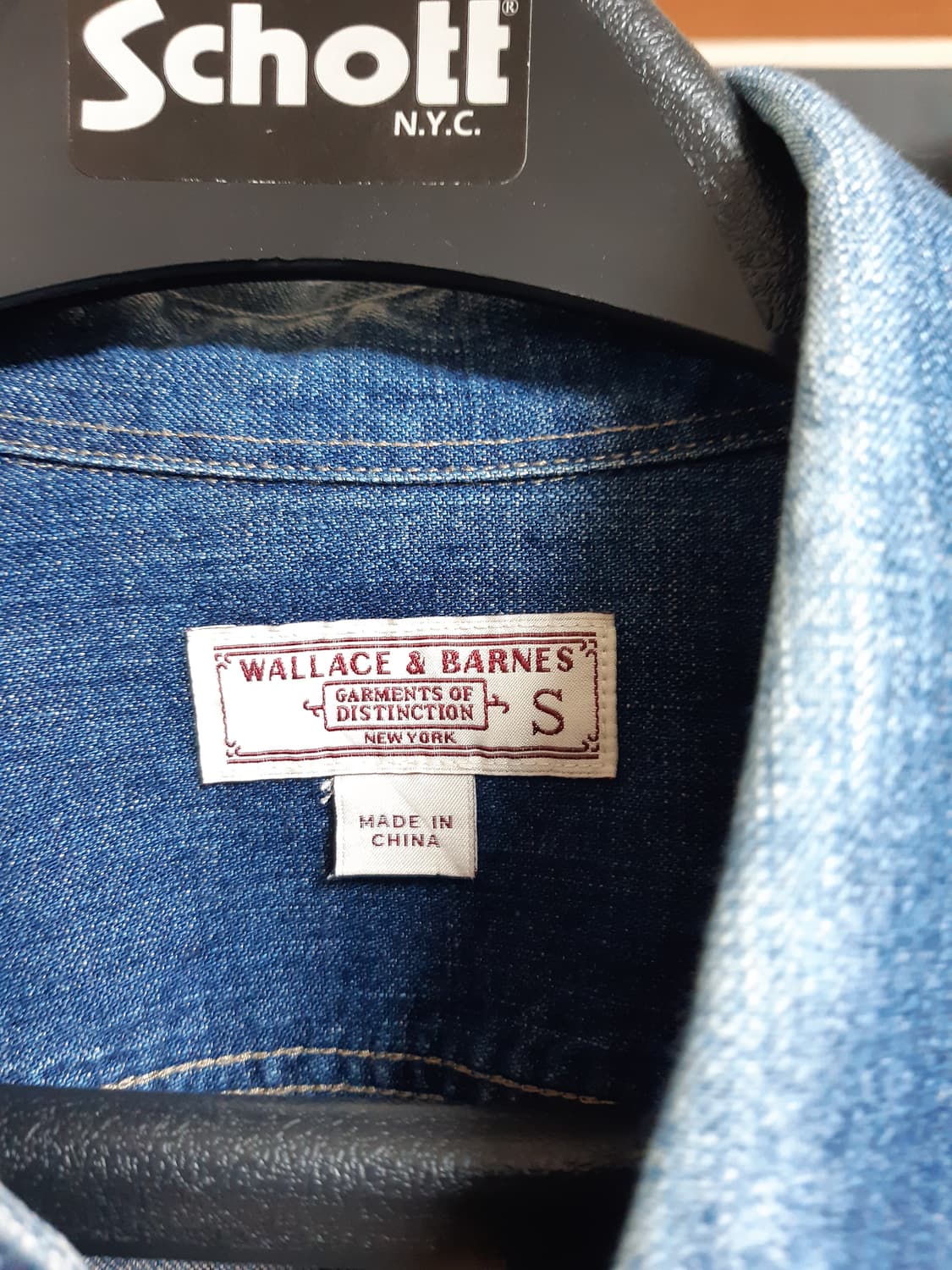 제이크루 wallace & barnes 데님 셔츠 상품이미지4