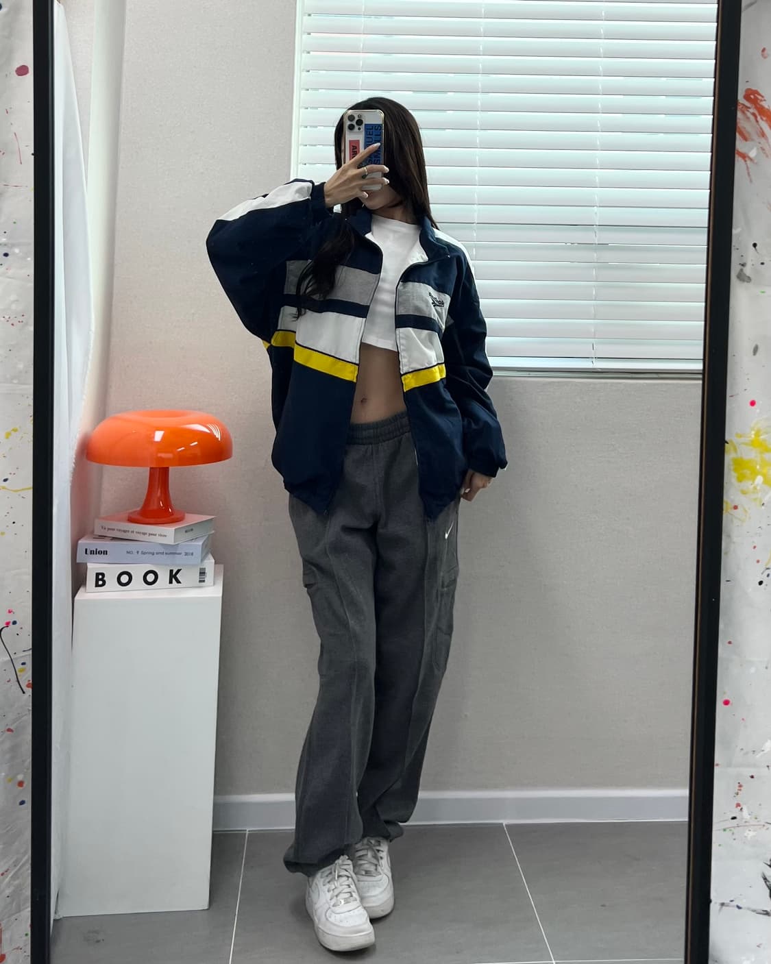 (M)90'S 리복 바람막이-M1455 상품이미지9