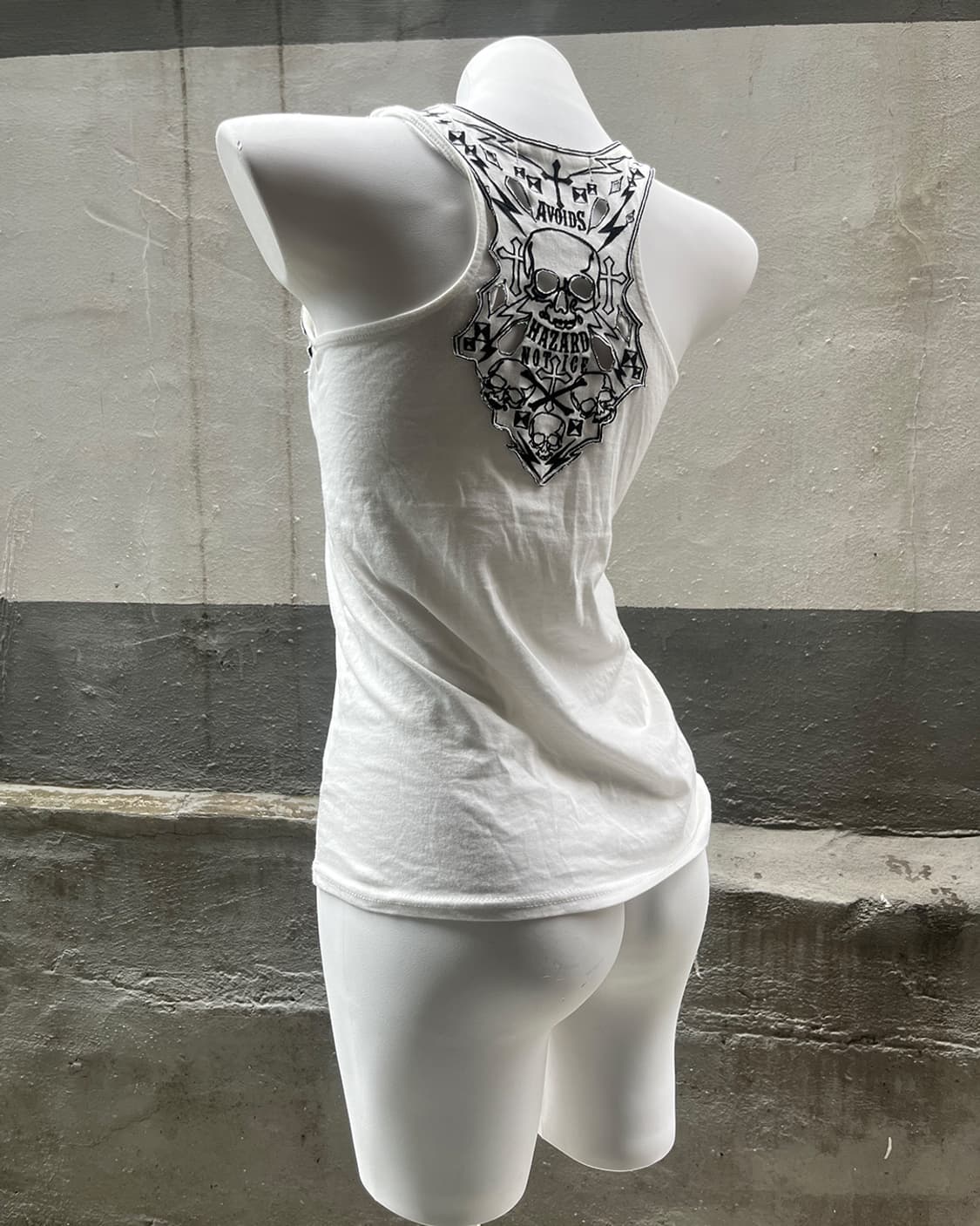 Ghost of Harlem skull sleeveless 상품이미지3