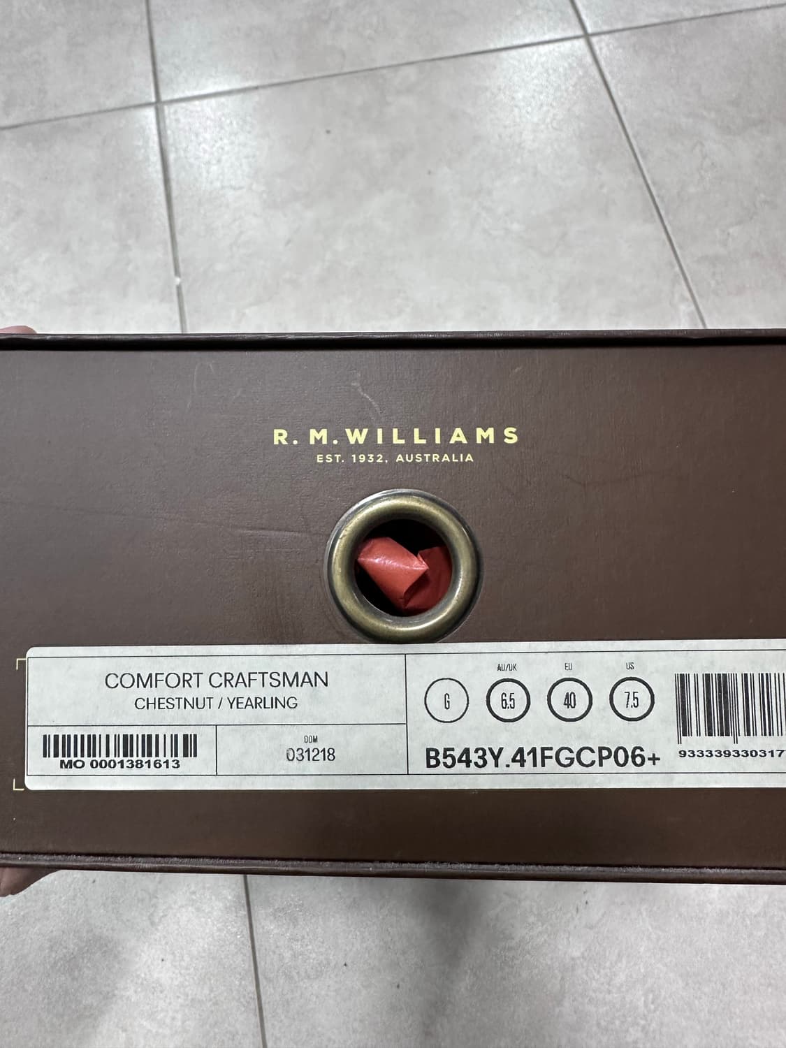 R M williams 알엠윌리엄스 체스넛 첼시부츠 6.5G 상품이미지7