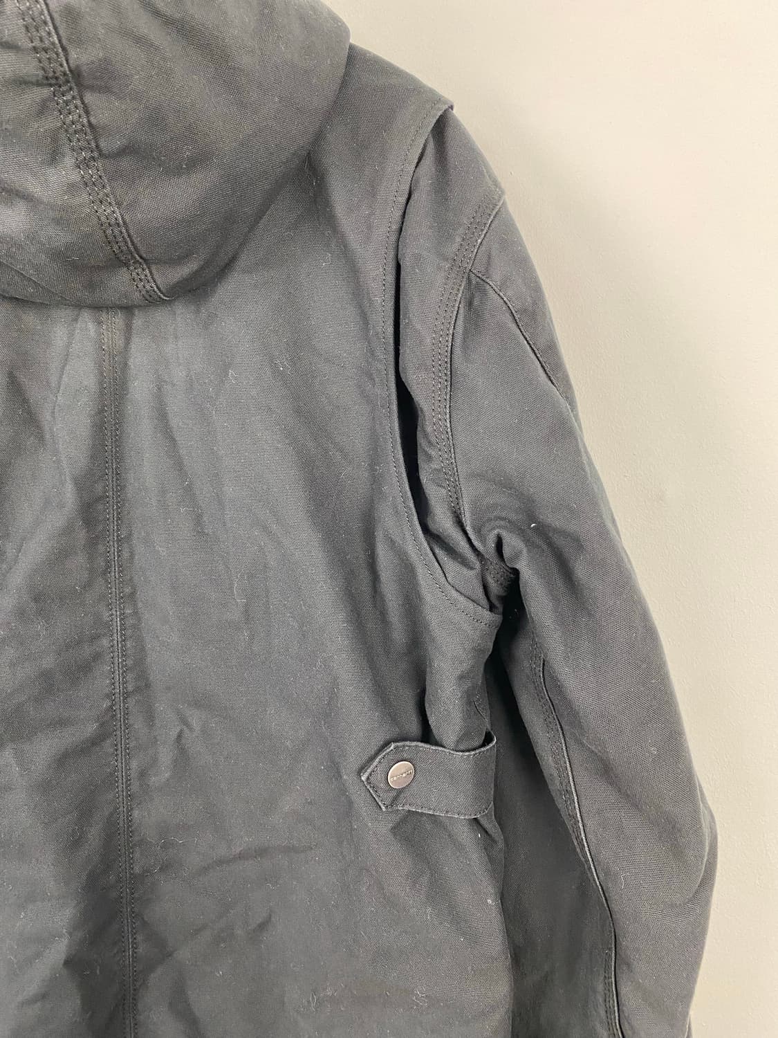 하자o) 칼하트 풀스윙 캔버스 후디드 워크자켓 M  상품이미지5