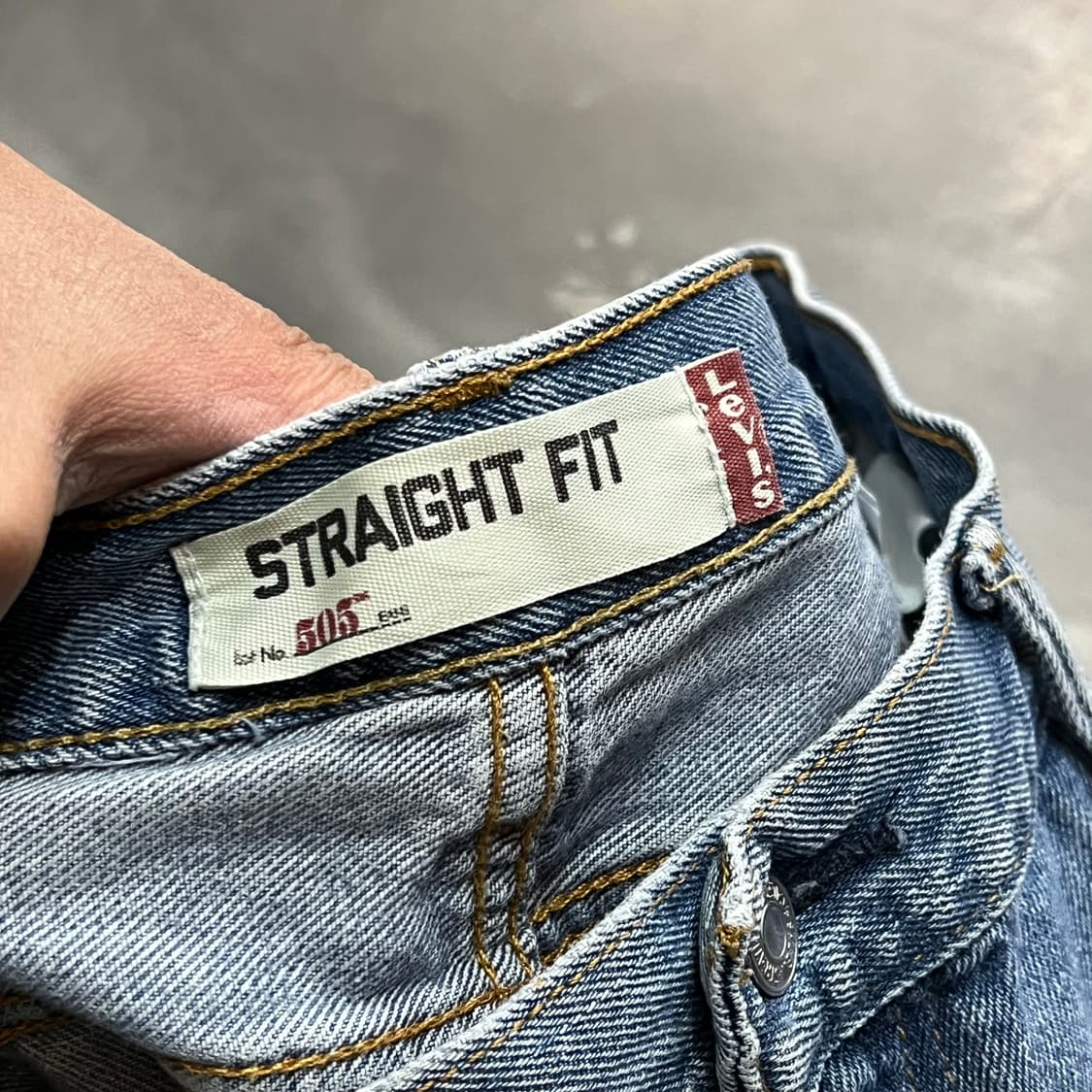  리바이스 505 데님팬츠 y15255 상품이미지6