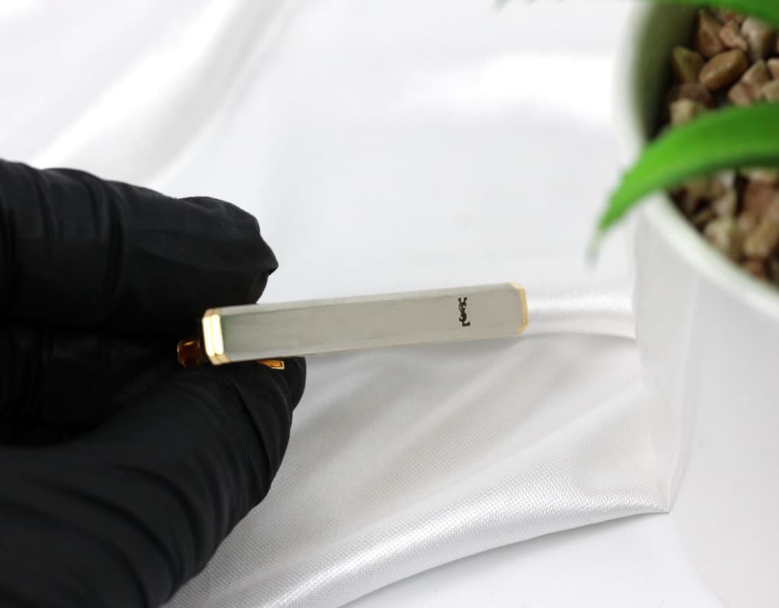 입생로랑 A등급 5.1cm 남자 명품 넥타이핀 빈티지 상품이미지4