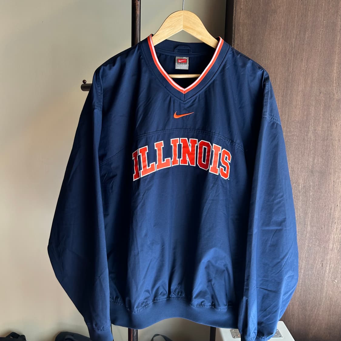 11271 - 나이키 네이비 일리노이 바람막이 웜업 상품이미지2