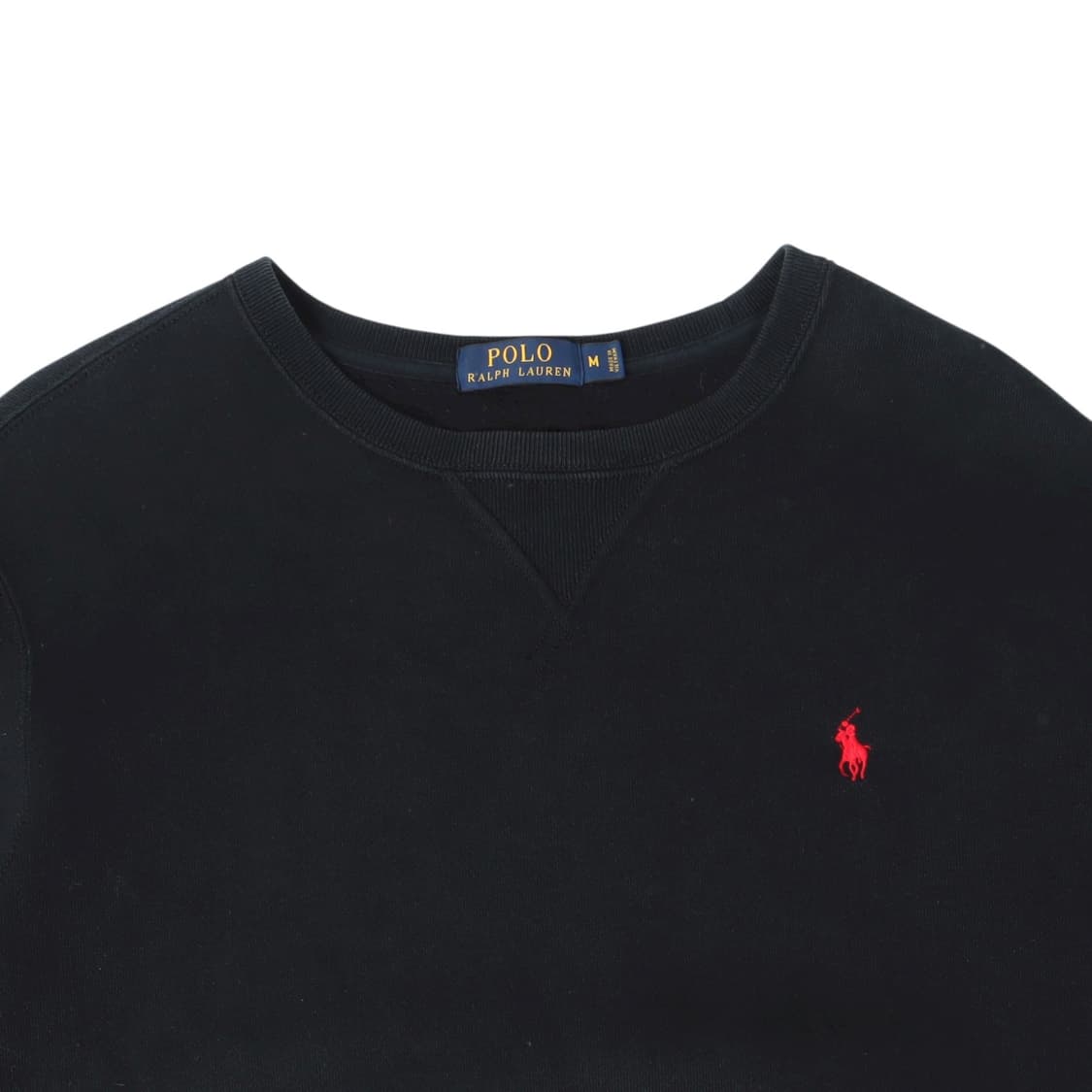 폴로 랄프로렌 블랙 레드포니 코튼 스웻셔츠 상품이미지2