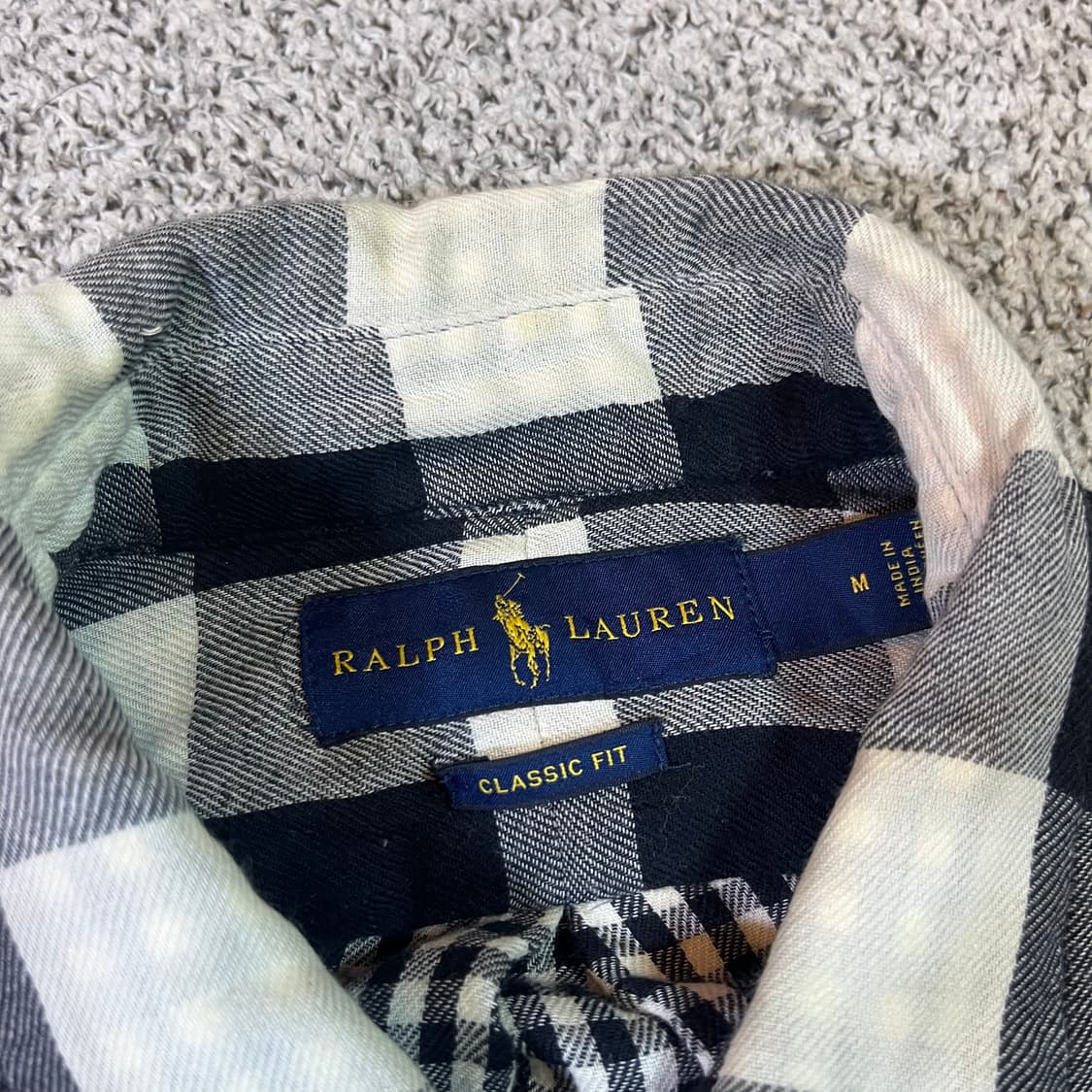 폴로 랄프로렌 타탄체크 셔츠 상품이미지3