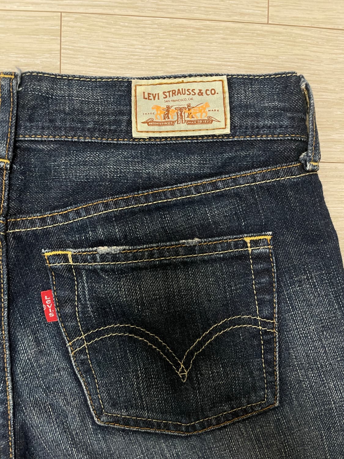 Levi's 리바이스 데님쇼츠 반바지 상품이미지3