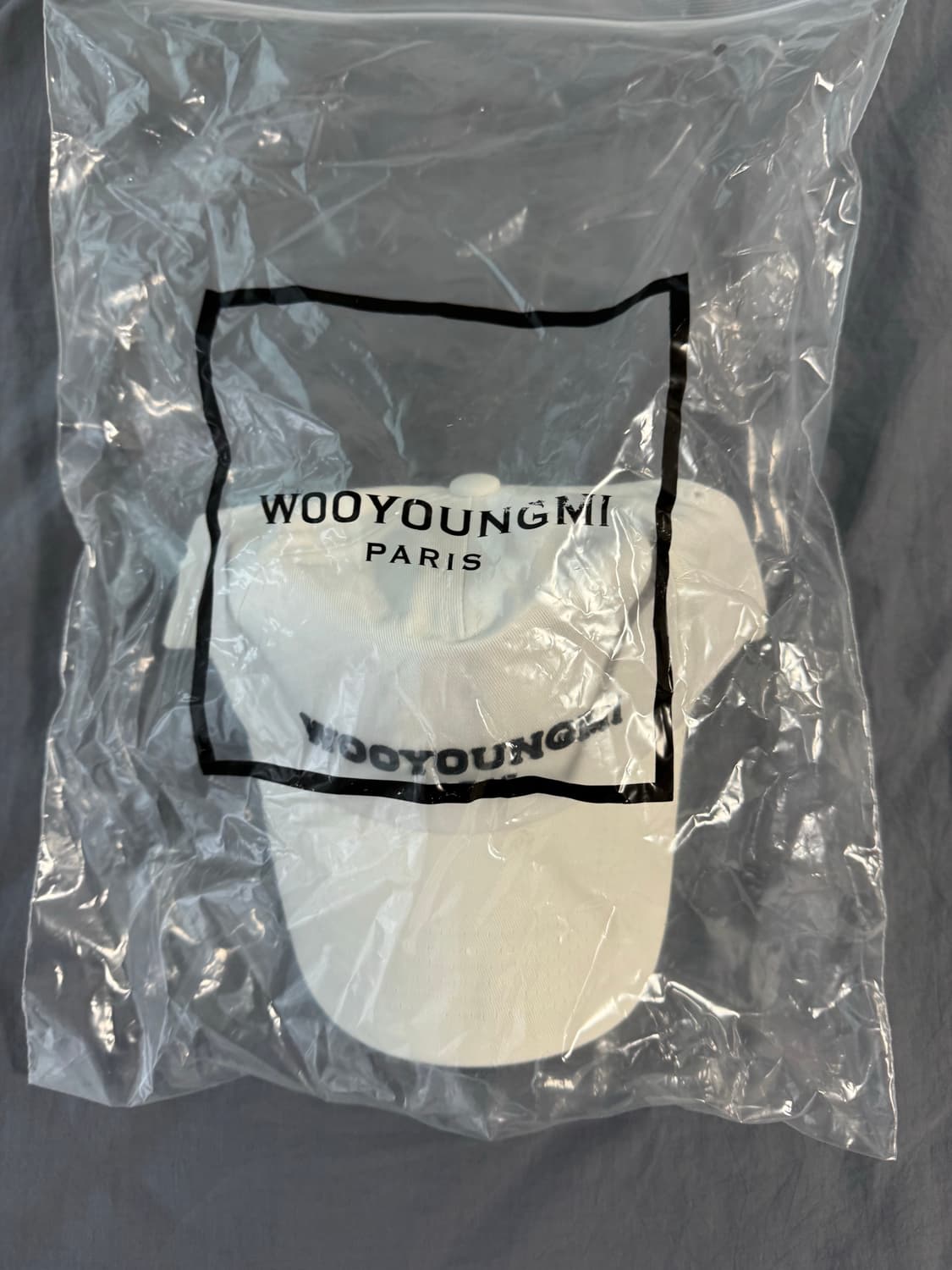 우영미 볼캡 화이트 새상품  상품이미지4