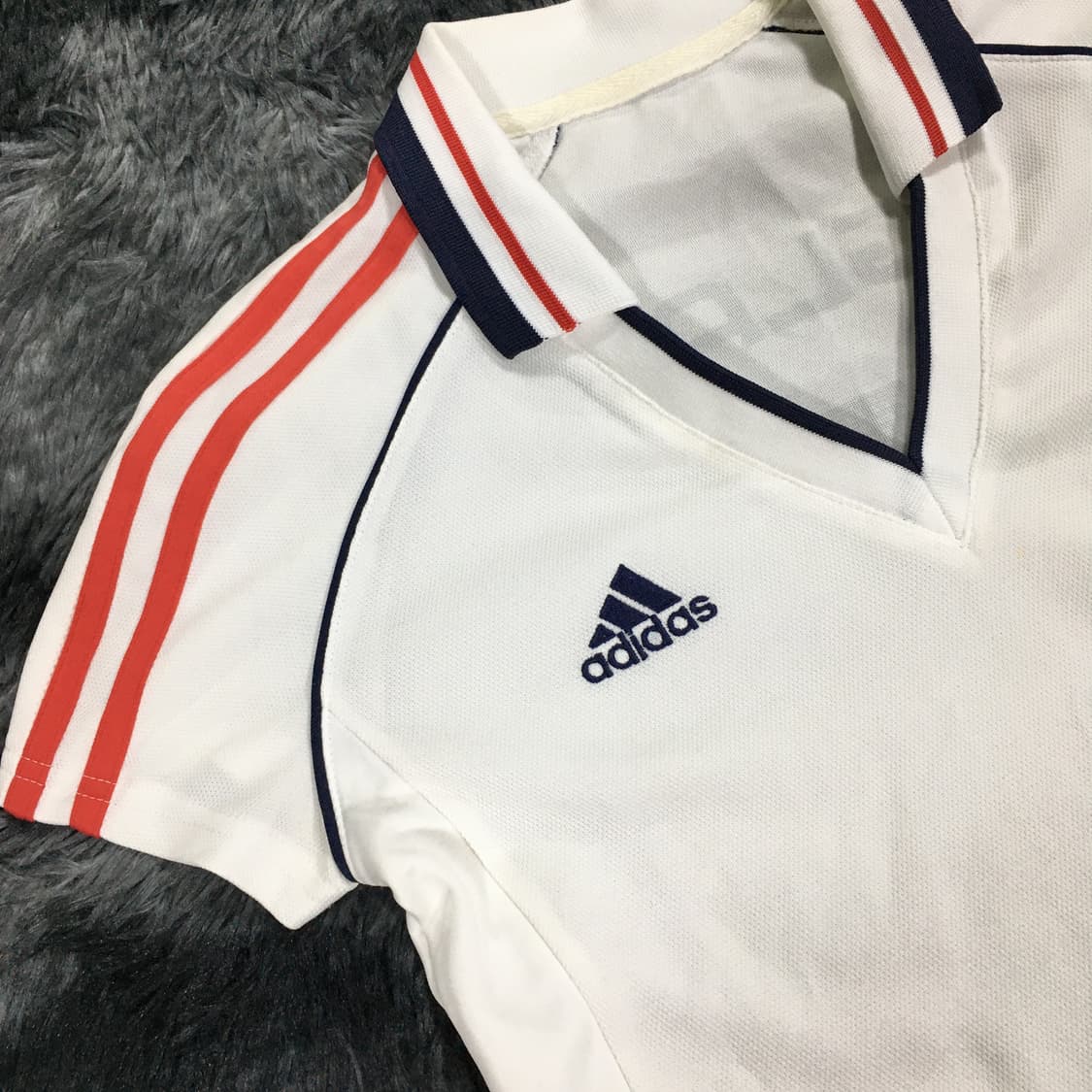 투티/A9 ADIDAS ENGLAND 카라 반팔티 유니폼 슬림 스포티 상품이미지3