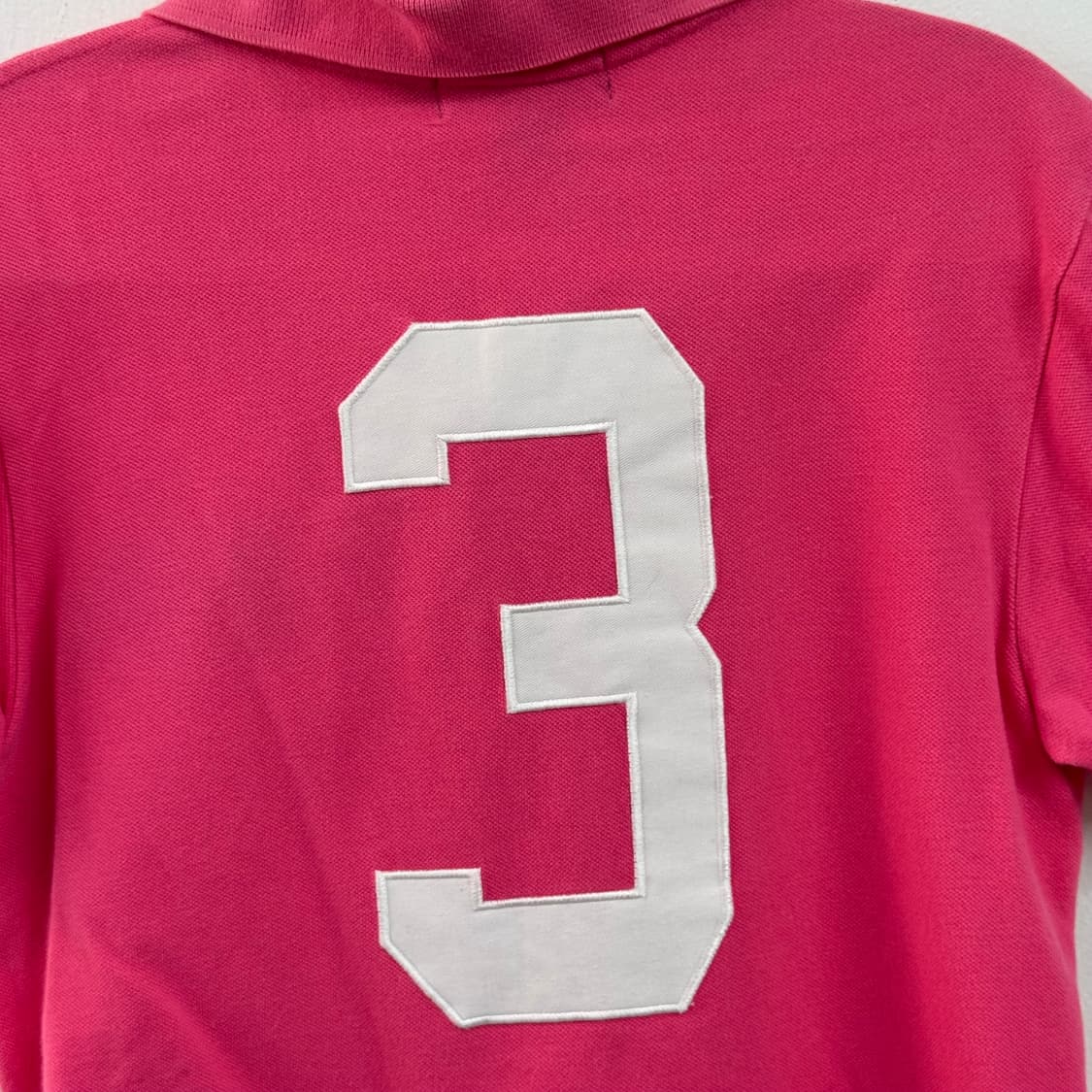 S 폴로 핑크 빅로고 PK 상품이미지5