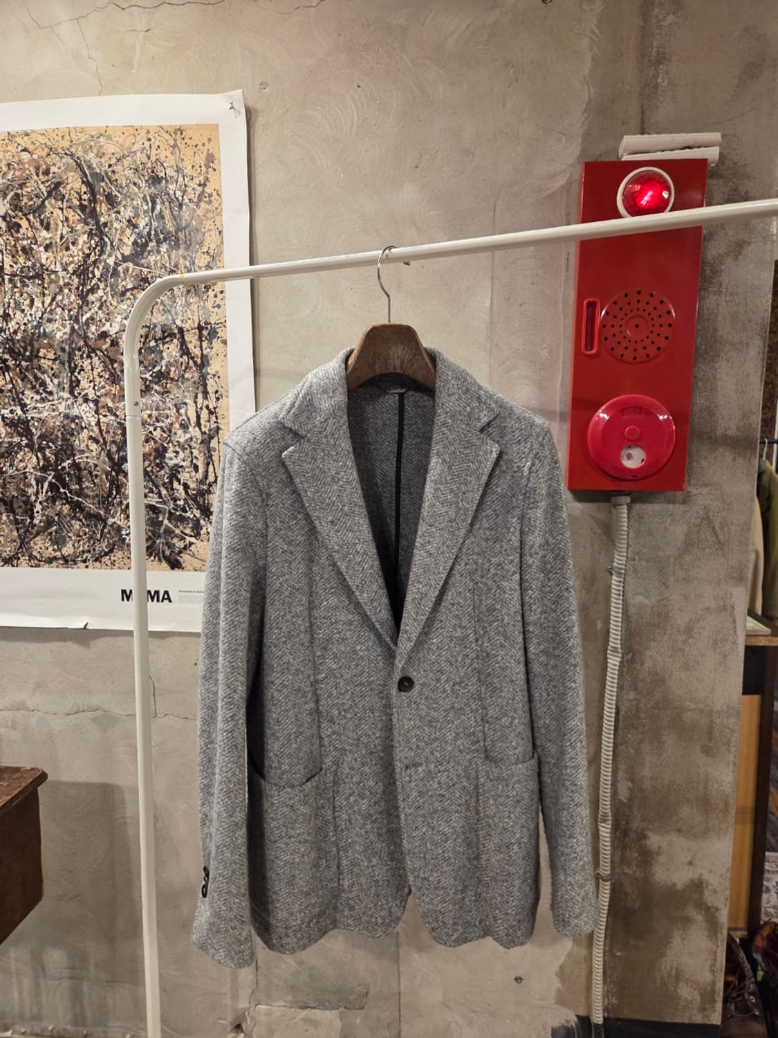 이탈리아 클래식 브랜드 프라디 트위드자켓 상품이미지10