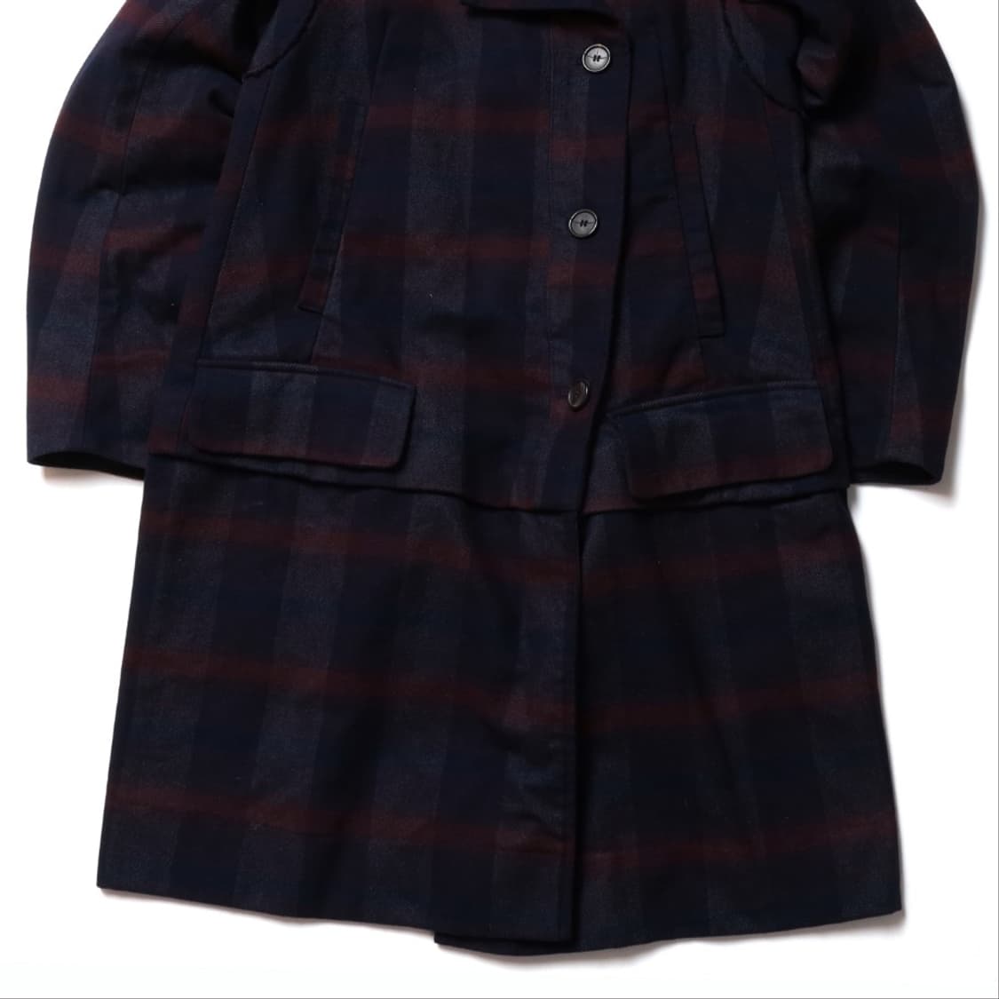 마리떼 Marithe Francois Girbaud Check Coat 상품이미지3