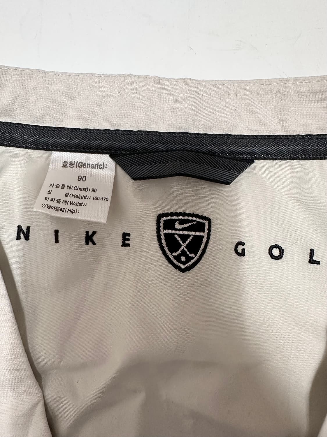 나이키 스우시 베이지 웜업 바람막이 상품이미지5