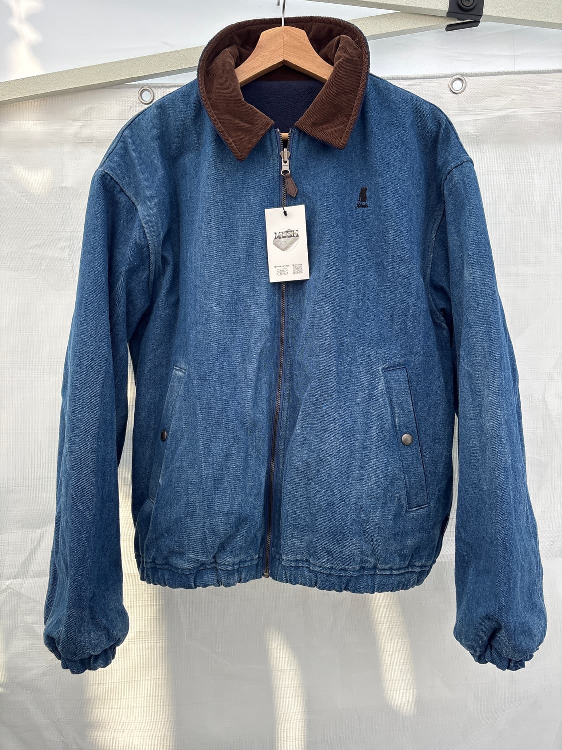 예일 리버서블 후리스, 데님 재킷 상품이미지2