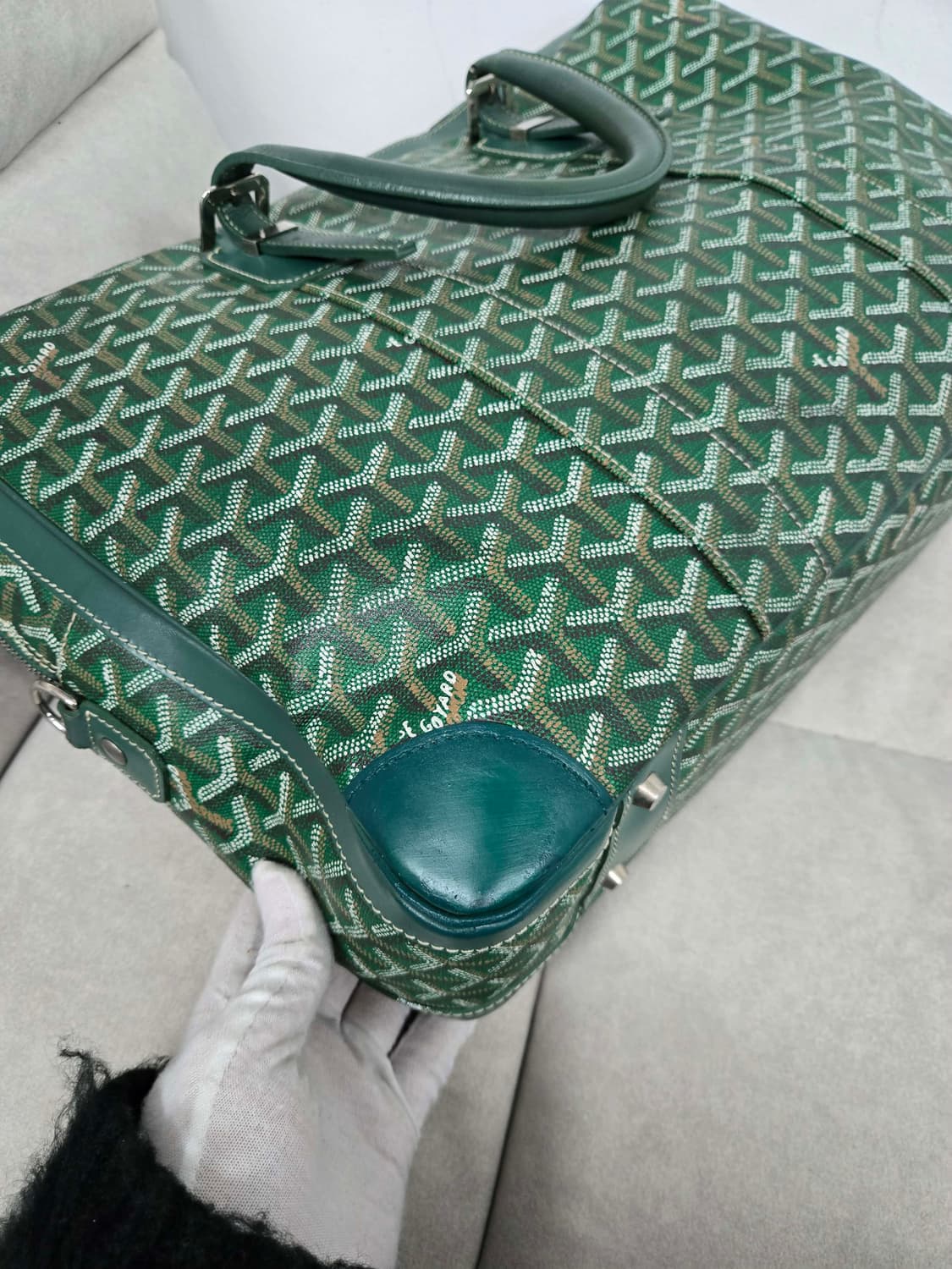 [보증서 정품] 고야드 암바사드 도큐먼트 케이스백 상품이미지1