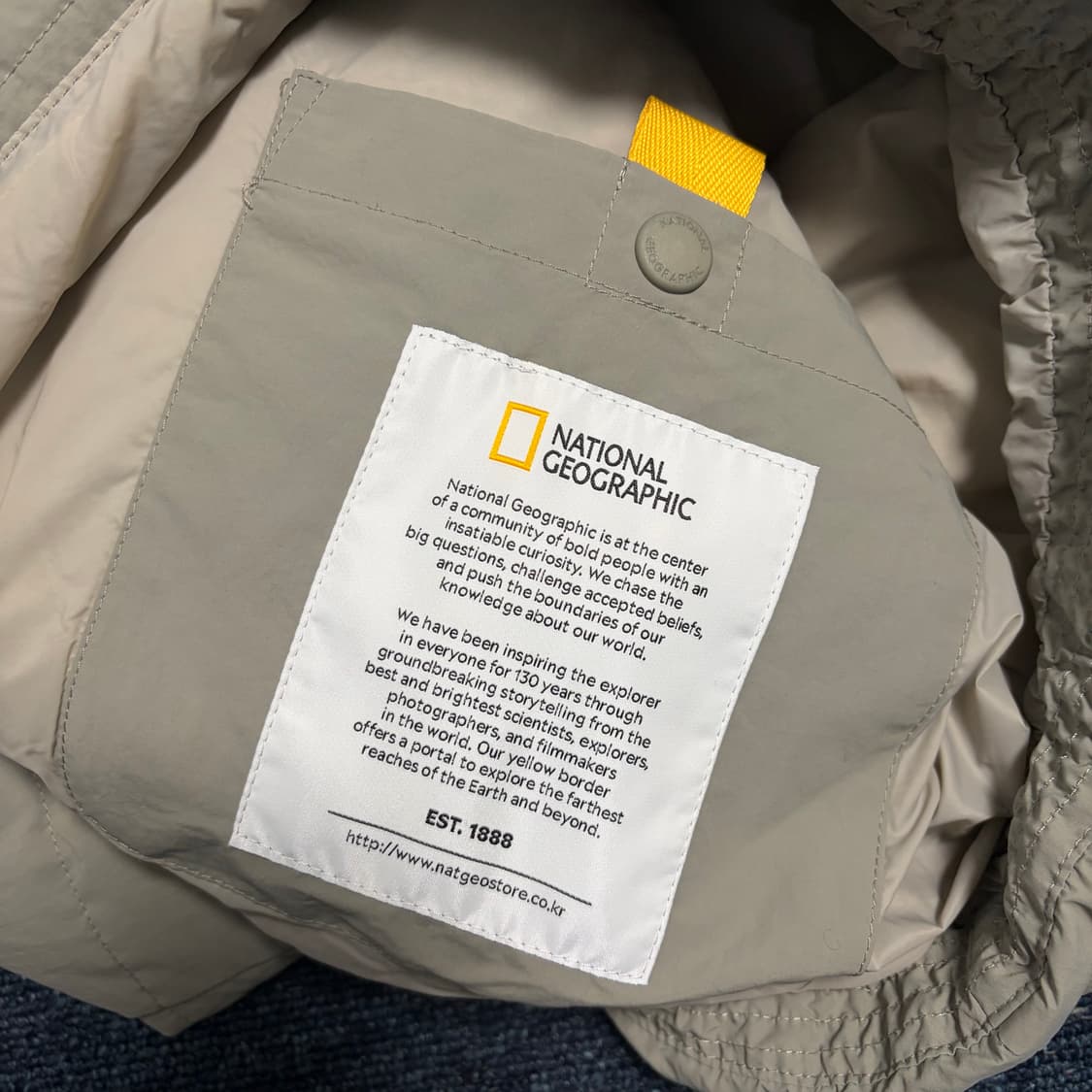내셔널지오그래픽 헤론 U넫 경량 패딩 상품이미지5