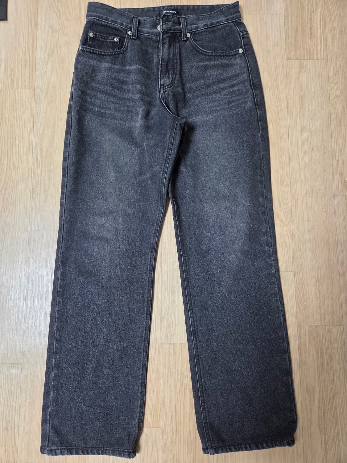 오더아카이브 애쉬 블랙진 26 상품이미지1