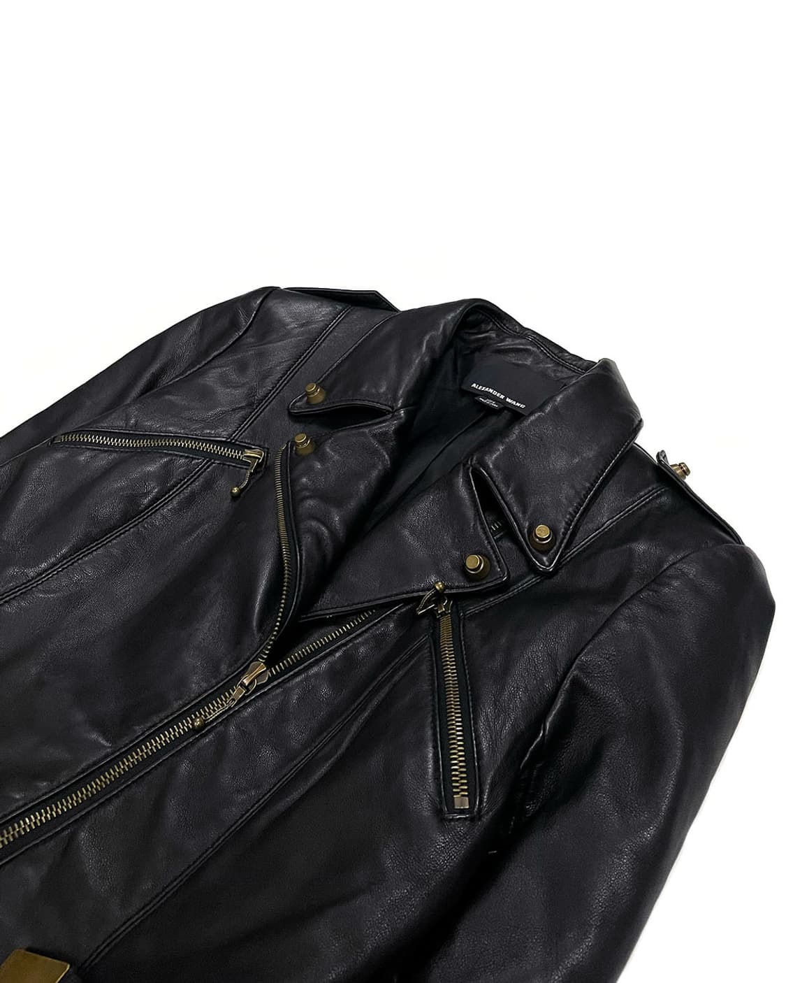 Alexander Wang 패디드 레더 라이더 자켓 상품이미지3