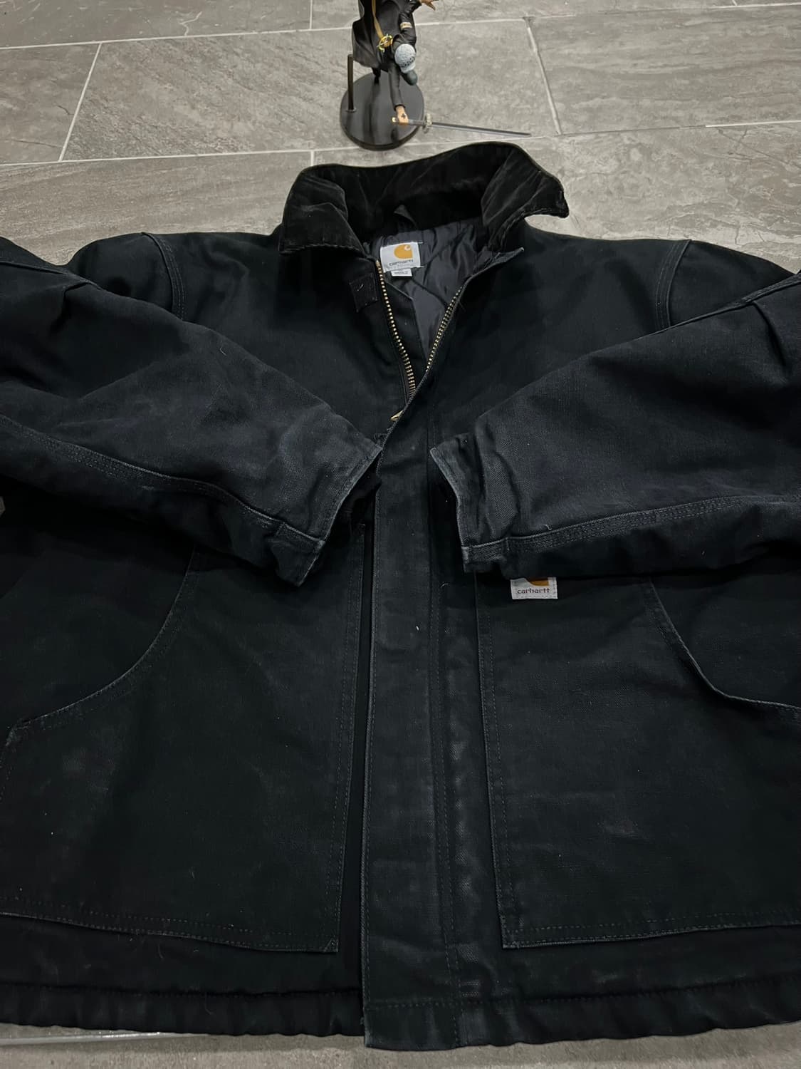 (XL)칼하트 아크틱 트레디셔널 자켓 J002 BLK 블랙 상품이미지8