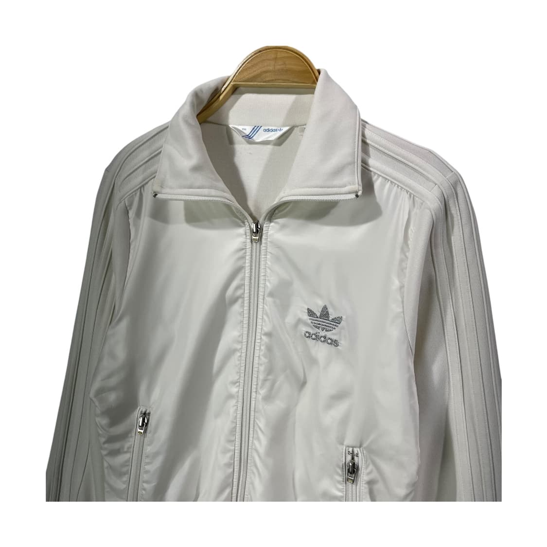 [Adidas] 아디다스 화이트 실버 파이어버드 트랙 집업자켓 상품이미지2